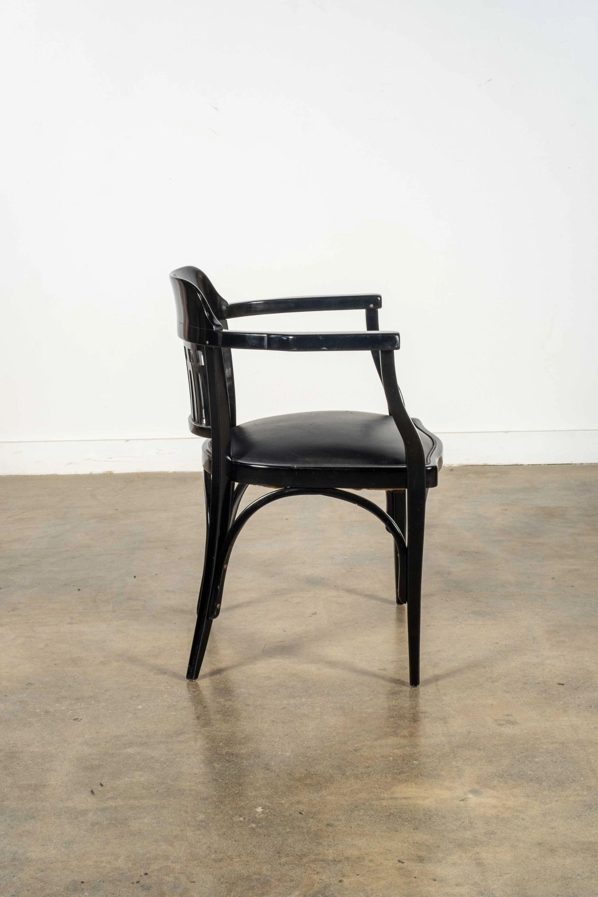 Fauteuil Jugendstil n° 714 d'Otto Wagner pour Jacob & Josef Kohn Bon état - En vente à Toronto, CA