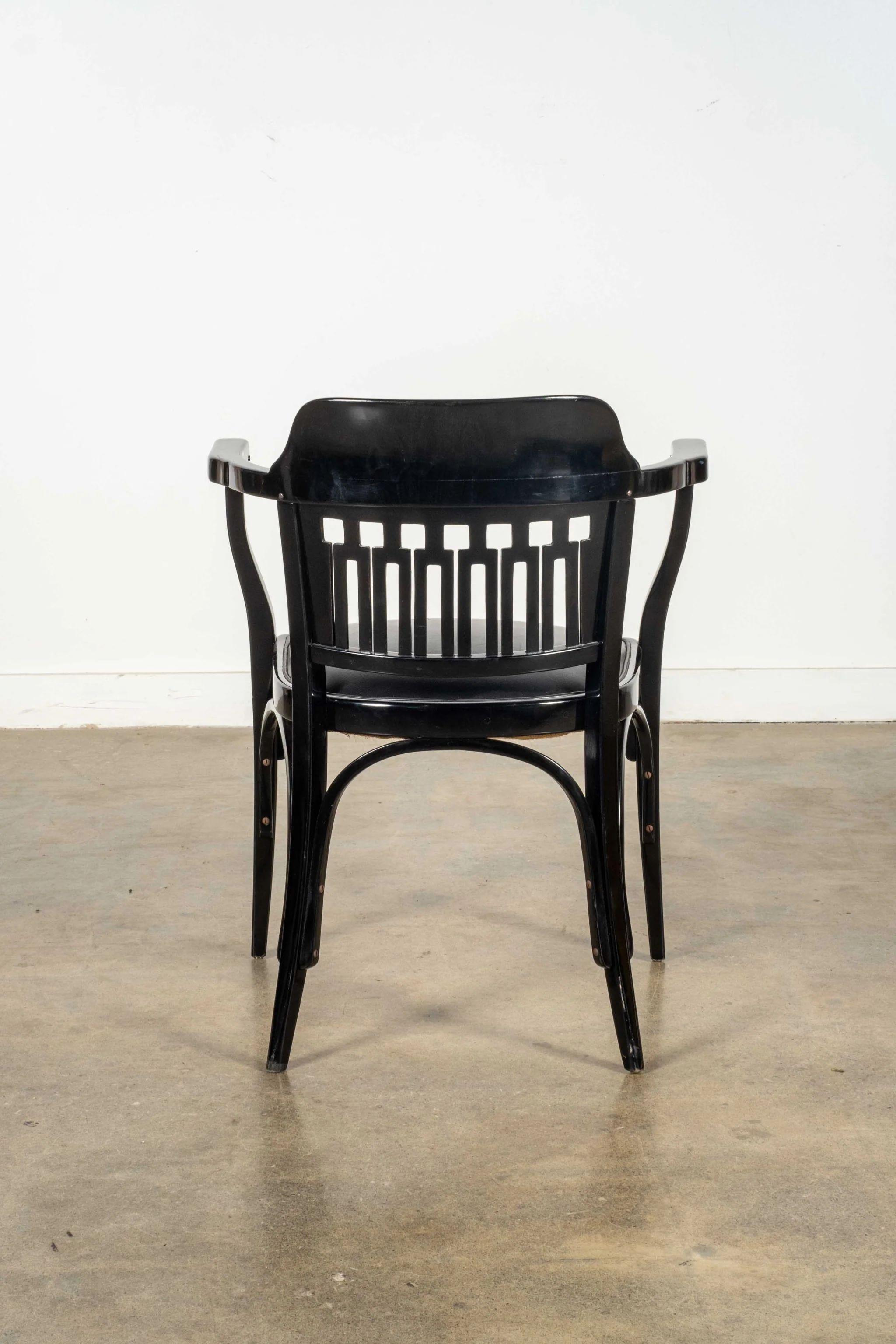 Début du 20ème siècle Fauteuil Jugendstil n° 714 d'Otto Wagner pour Jacob & Josef Kohn en vente