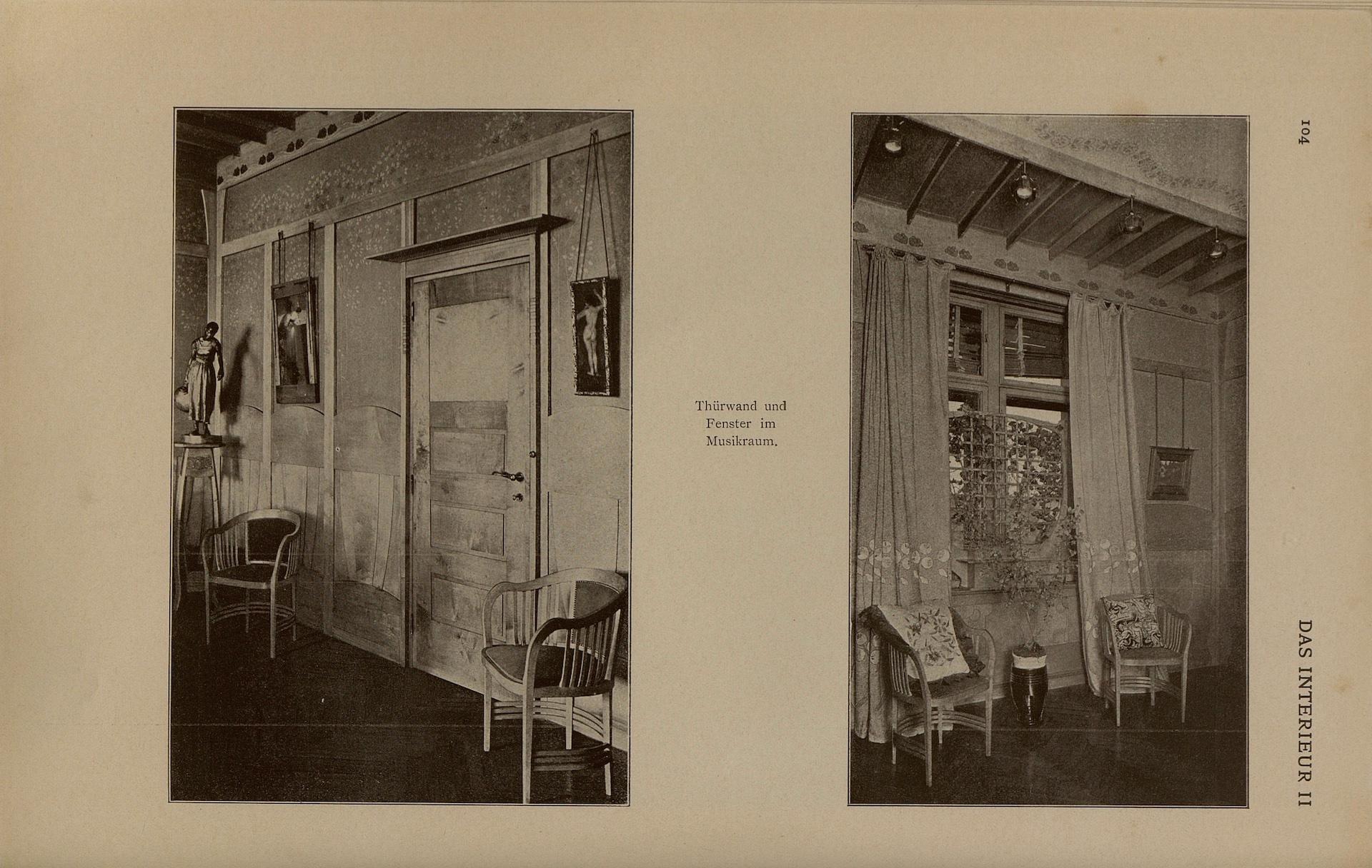 Objekt: Armlehnstuhl
Entwurf: Adolf Loos (Wien, um 1900) – angelehnt an J. M. Olbrich für Dr. Spitzer
Modell-Nummer: -
Ausführung: verm. F.O.Schmidt (Wien, um 1900)
Maße in cm (H x B x T x SH x SB x ST): 80,5 x 53 x 56 x 45 x 47 x 47
Material: Holz,