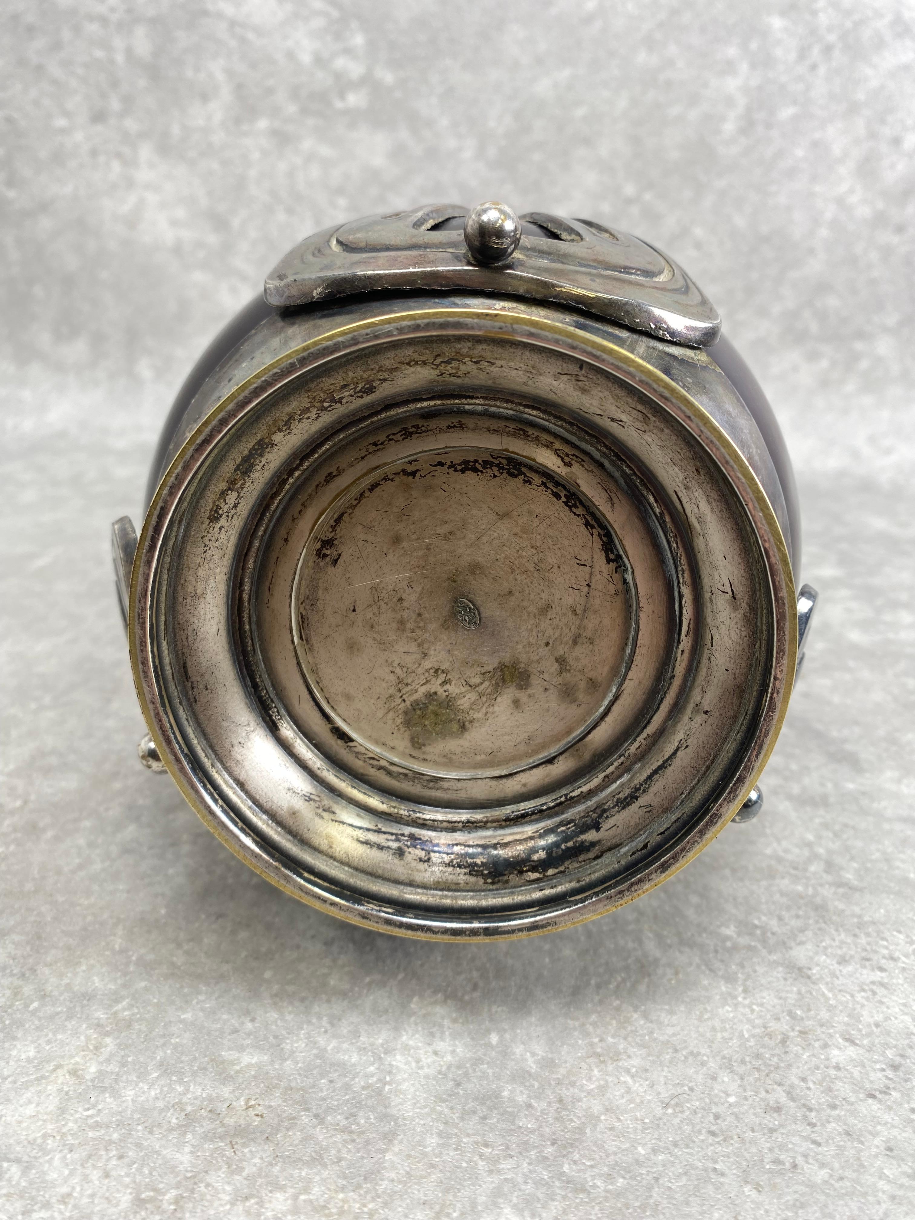 Vaso in vetro artistico Jugendstil di Wilhelm Kralik Sohn in vendita 2