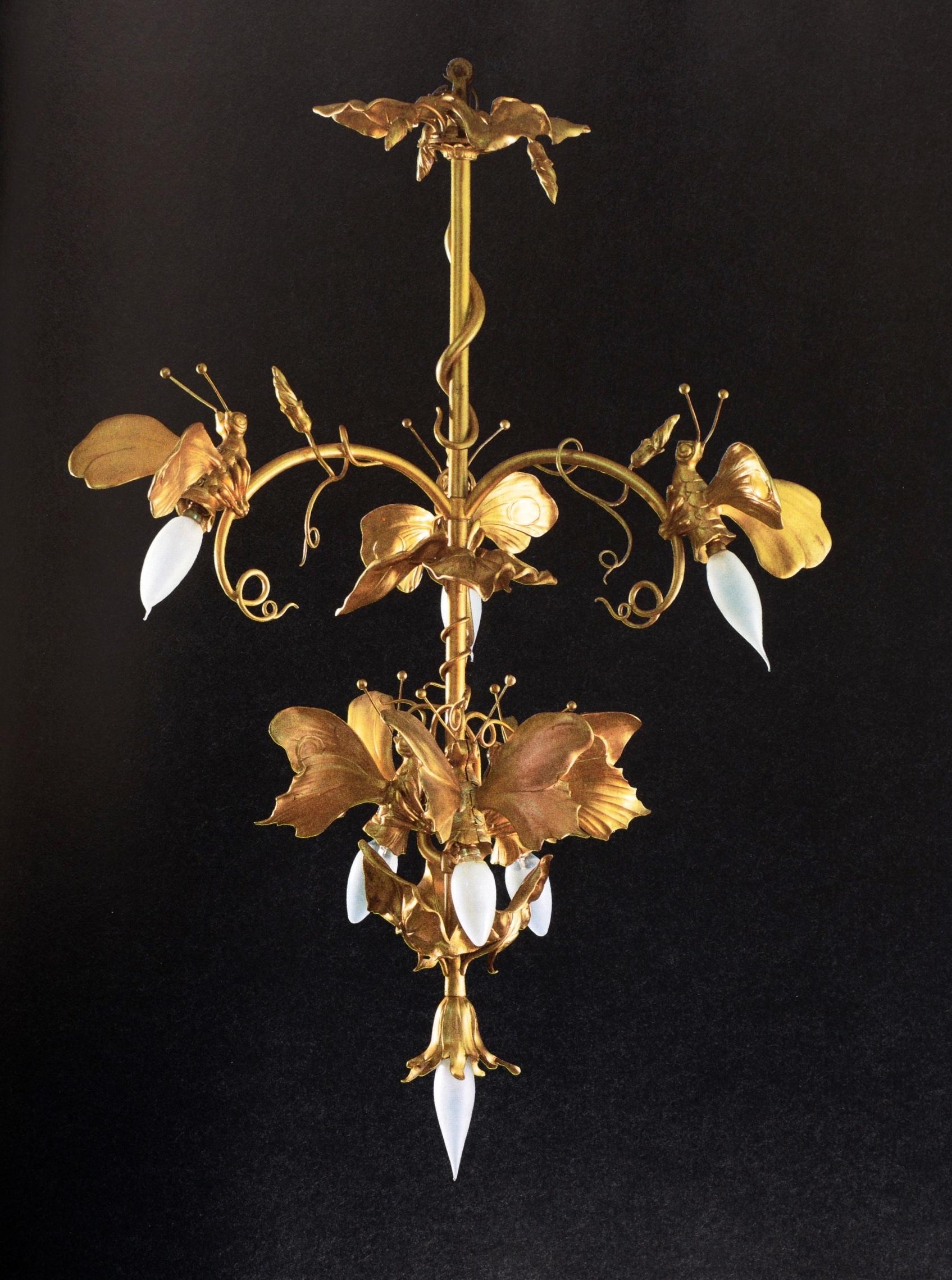 Fin du 20e siècle Jugendstil Art Nouveau : Formes florales et fonctionnelles, par Siegfried Wichmann, 1st en vente