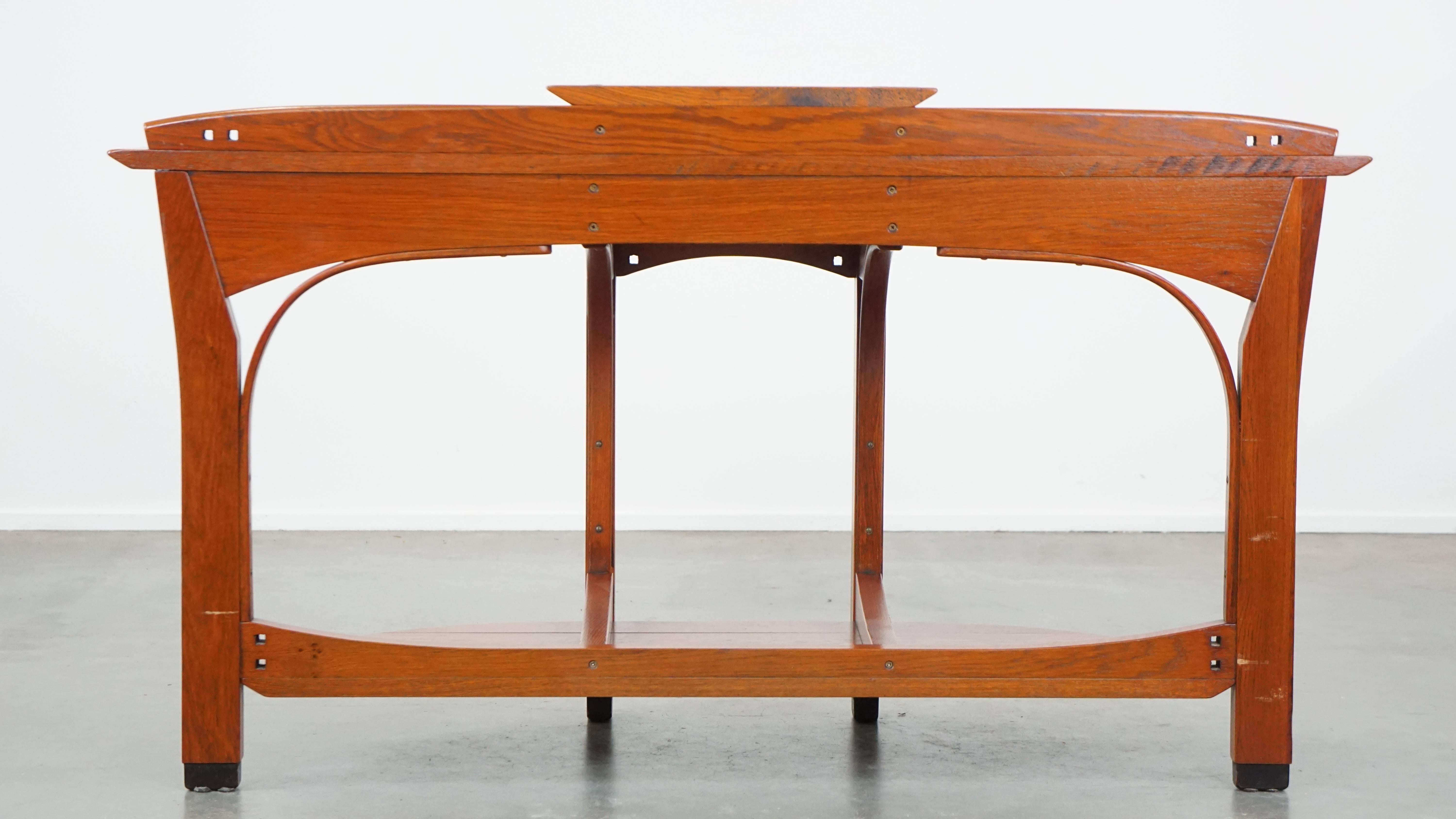 Mueble/mesita auxiliar Jugendstil, Art Nouveau de Schuitema en Bueno estado para la venta en Harderwijk, NL