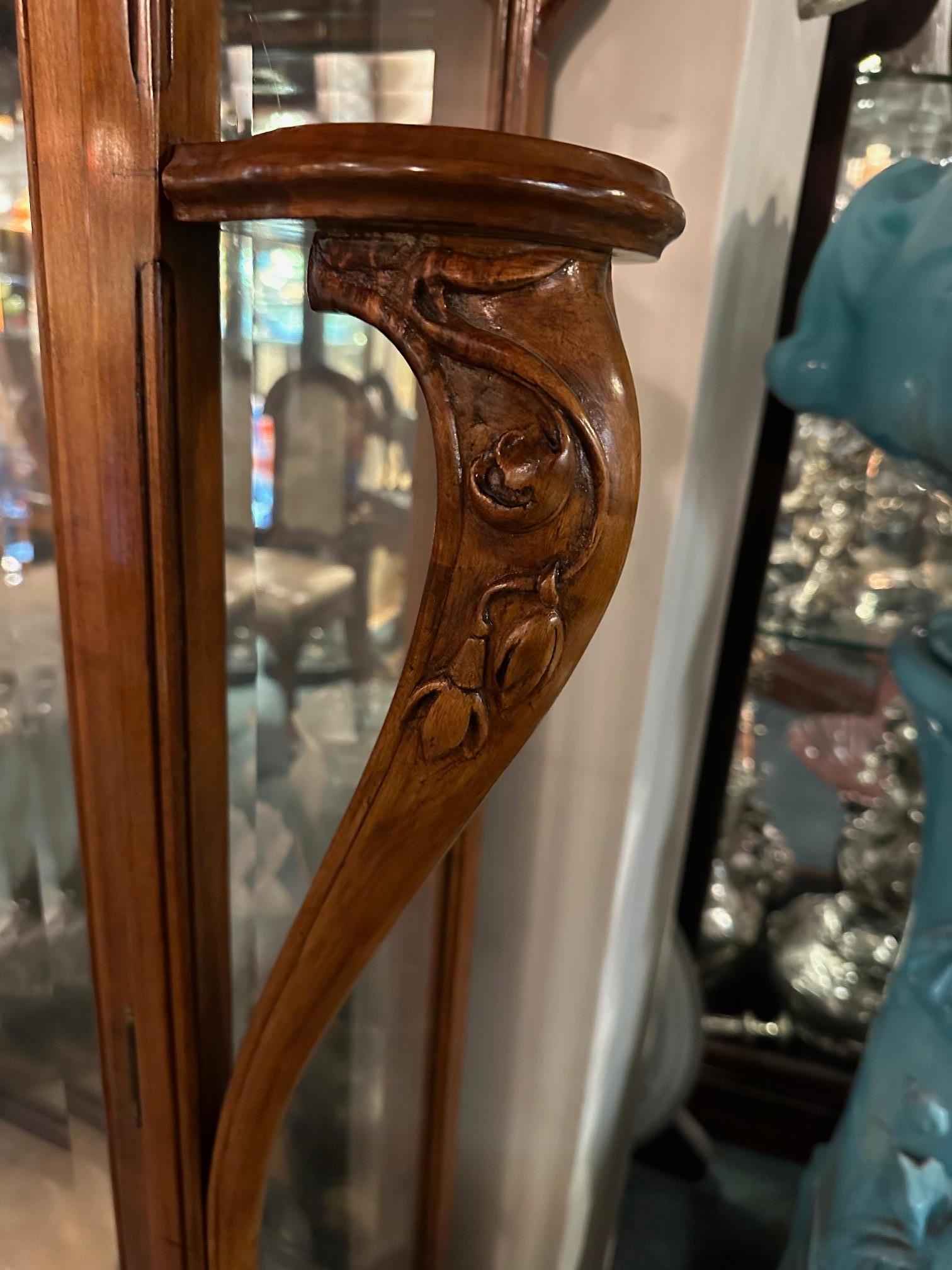 Jugendstil, Art Nouveau, Vitrine Frances, 1900 For Sale 5