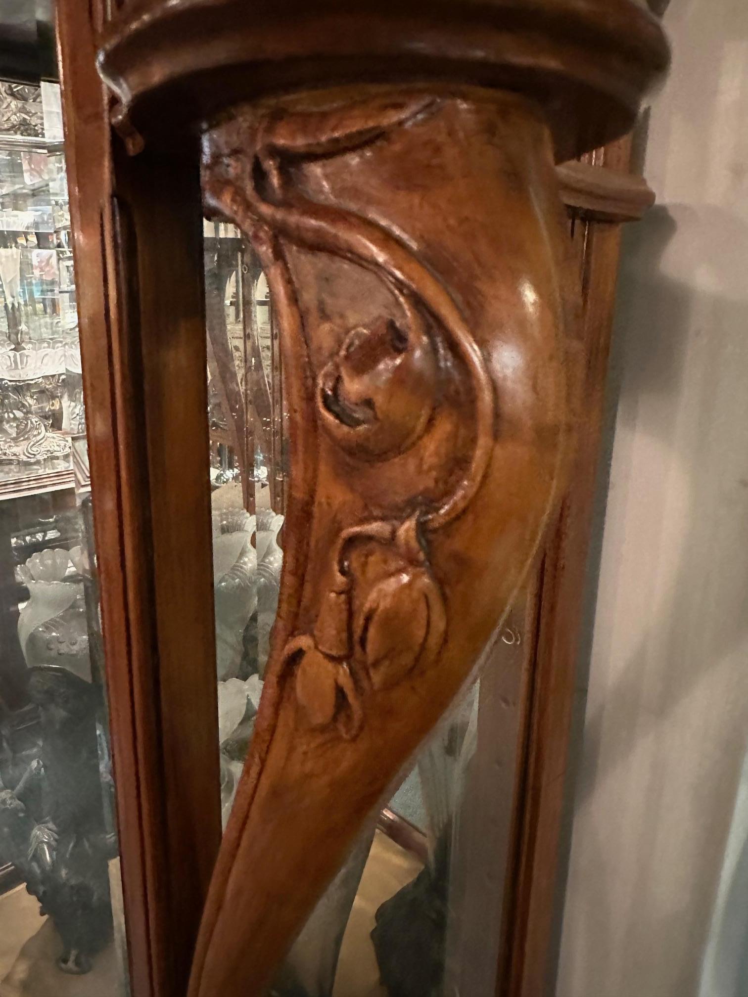 Jugendstil, Art Nouveau, Vitrine Frances, 1900 For Sale 8