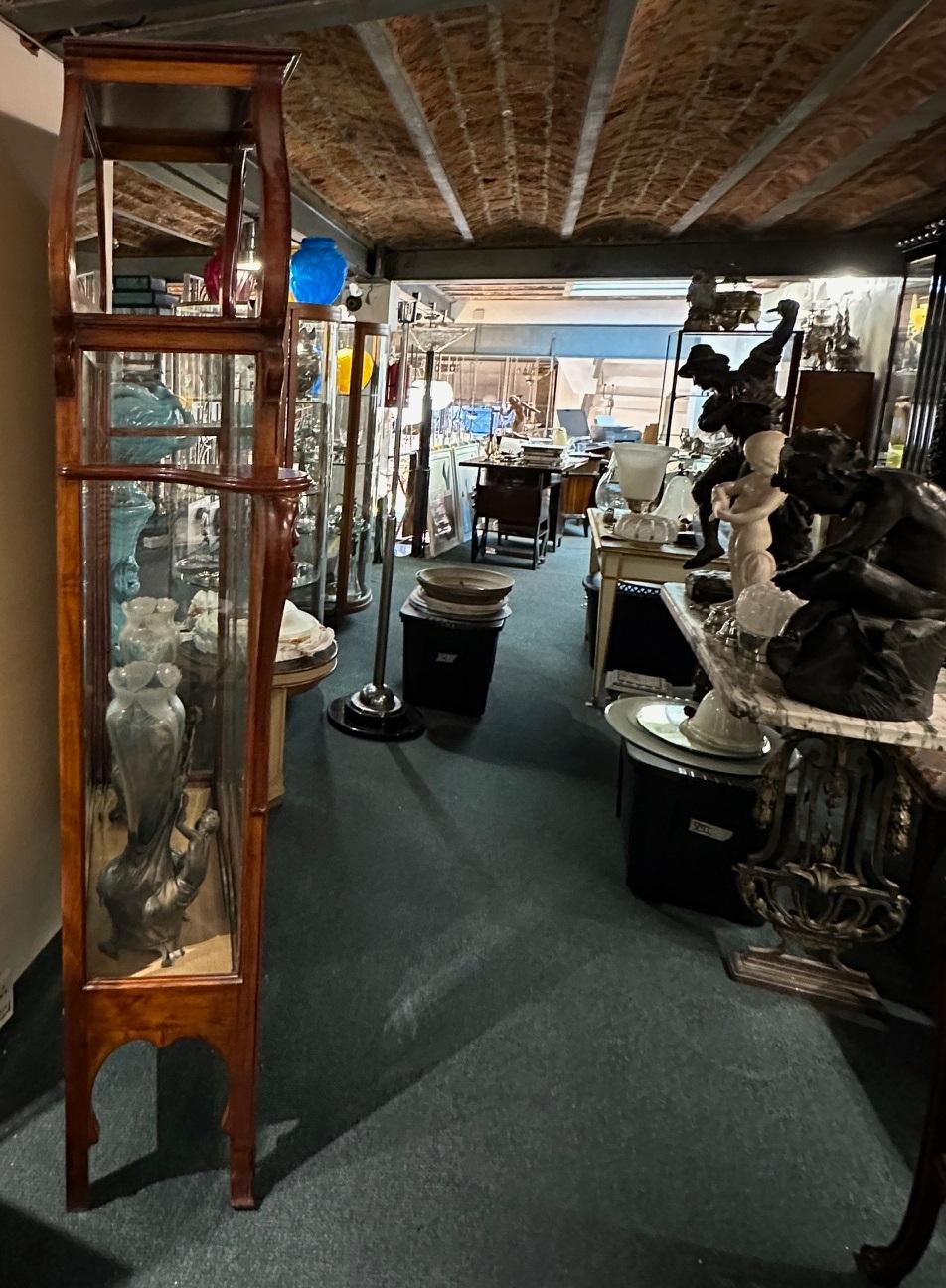 Jugendstil, Art Nouveau, Vitrine Frances, 1900 For Sale 12