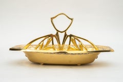 Jugendstil Brass Centerpiece around 1907