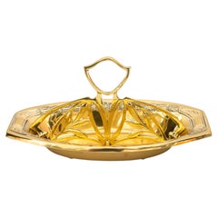 Jugendstil Brass Centerpiece around 1907
