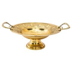 Jugendstil-Messing-Mitteltisch aus Messing Vienna um 1908