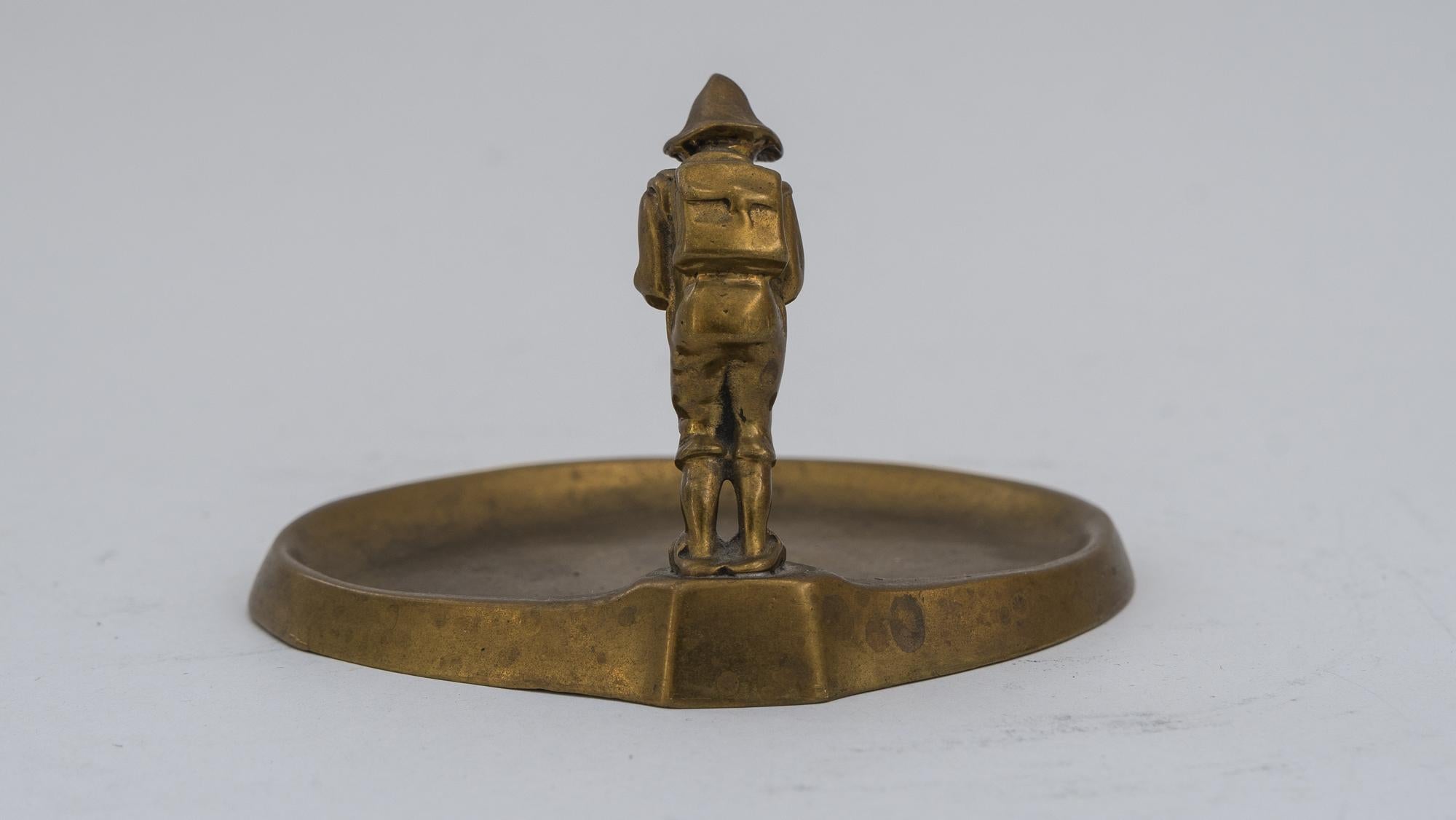 Jugendstil Bronze Ashtray, Vienna, circa 1905 In Good Condition For Sale In Wien, AT