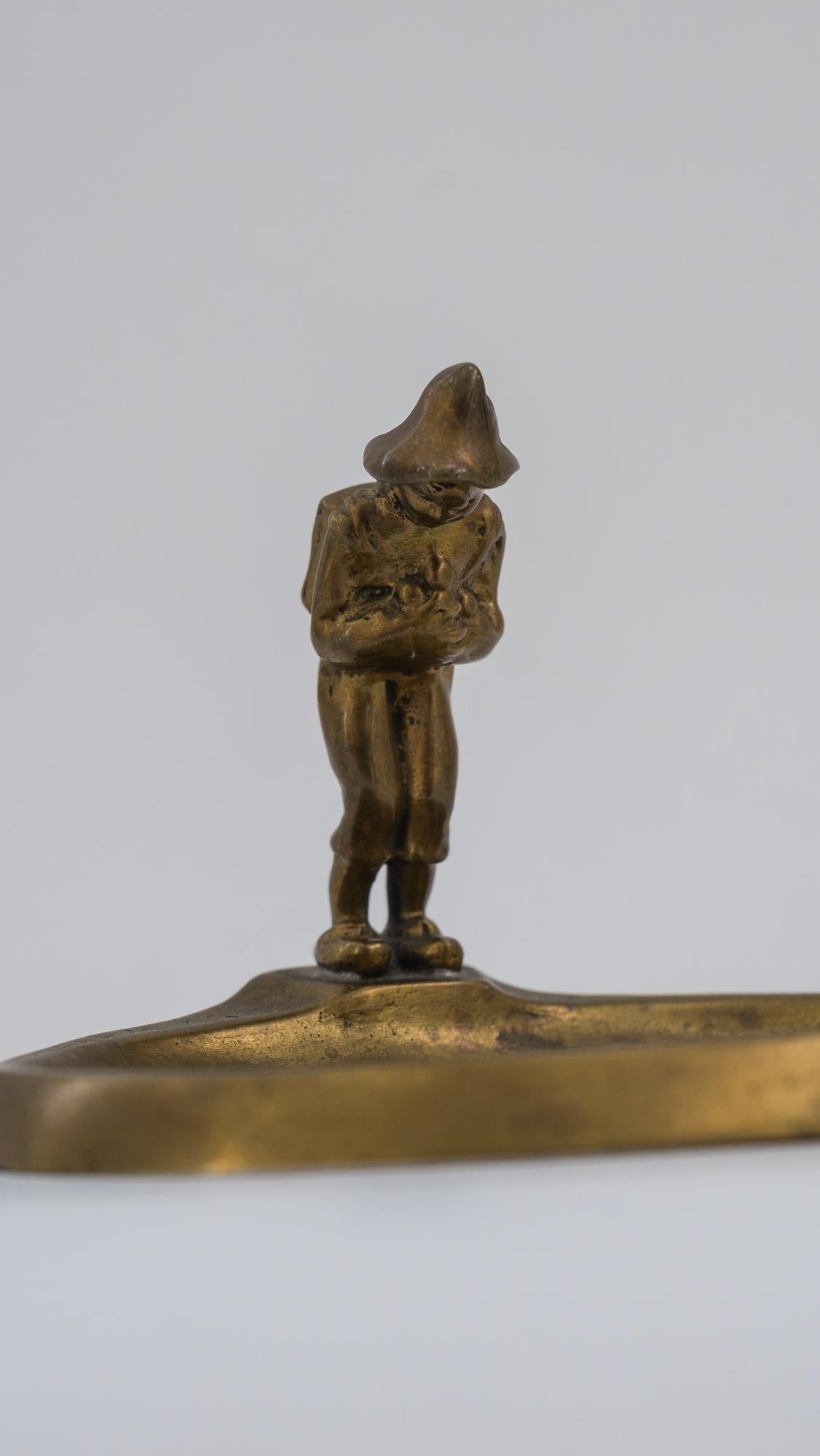 Cenicero Jugendstil de bronce, Viena, hacia 1905 en venta 1