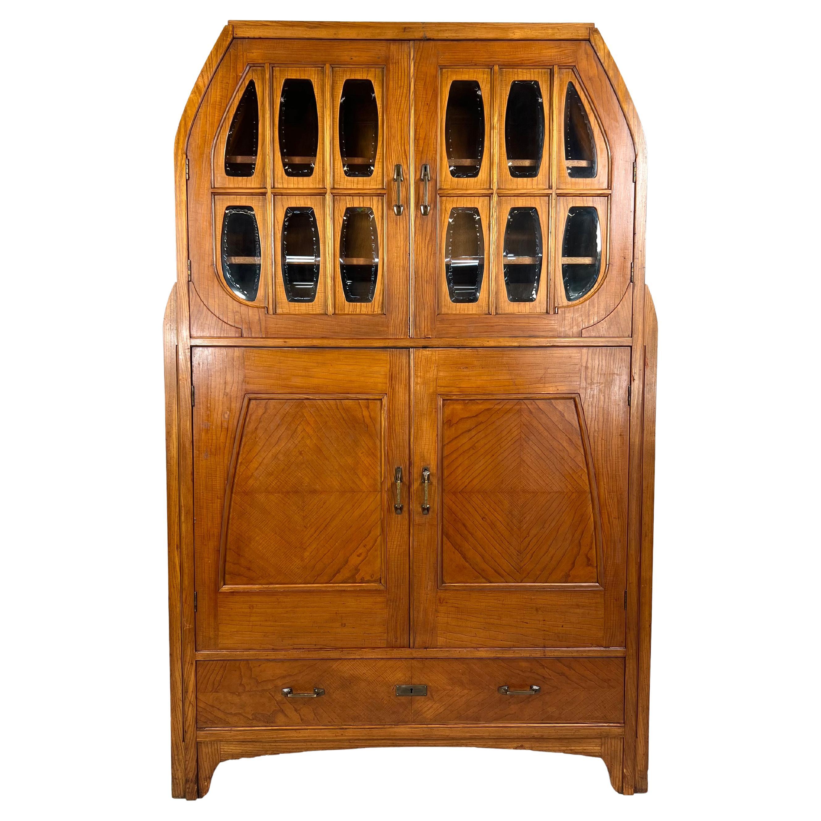 Jugendstil-Kabinett von Alfred Johann Altherr sen., um 1905