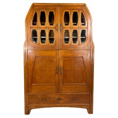 Jugendstil Cabinet by Alfred Johann Altherr sen., around 1905