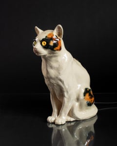 Jugendstil "Cat Lamp" by Weiner Werkstatte