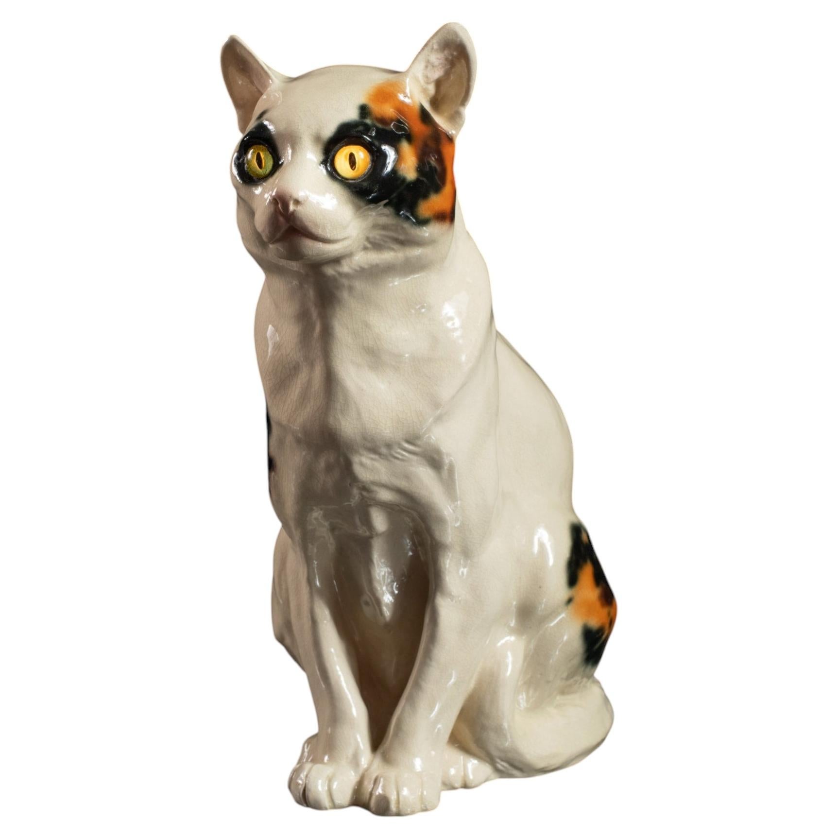 Jugendstil "Cat Lamp" by Weiner Werkstatte