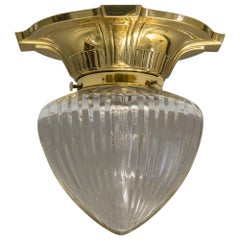 Jugendstil Ceiling Lamp, circa 1910s