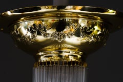 Jugendstil Ceiling Lamp Vienna Around 1908