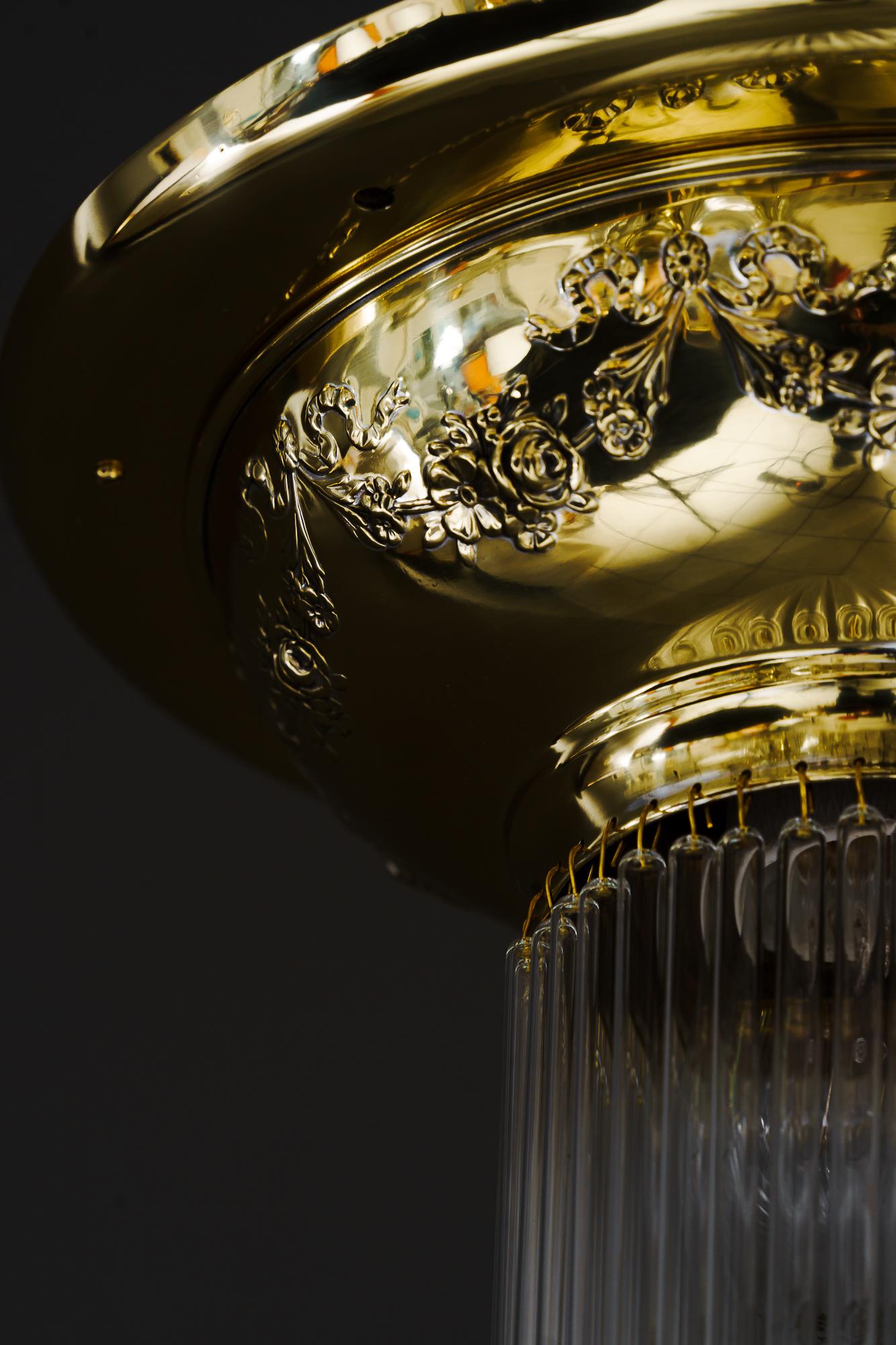 Andorran Jugendstil Ceiling Lamp Vienna Around 1908 For Sale
