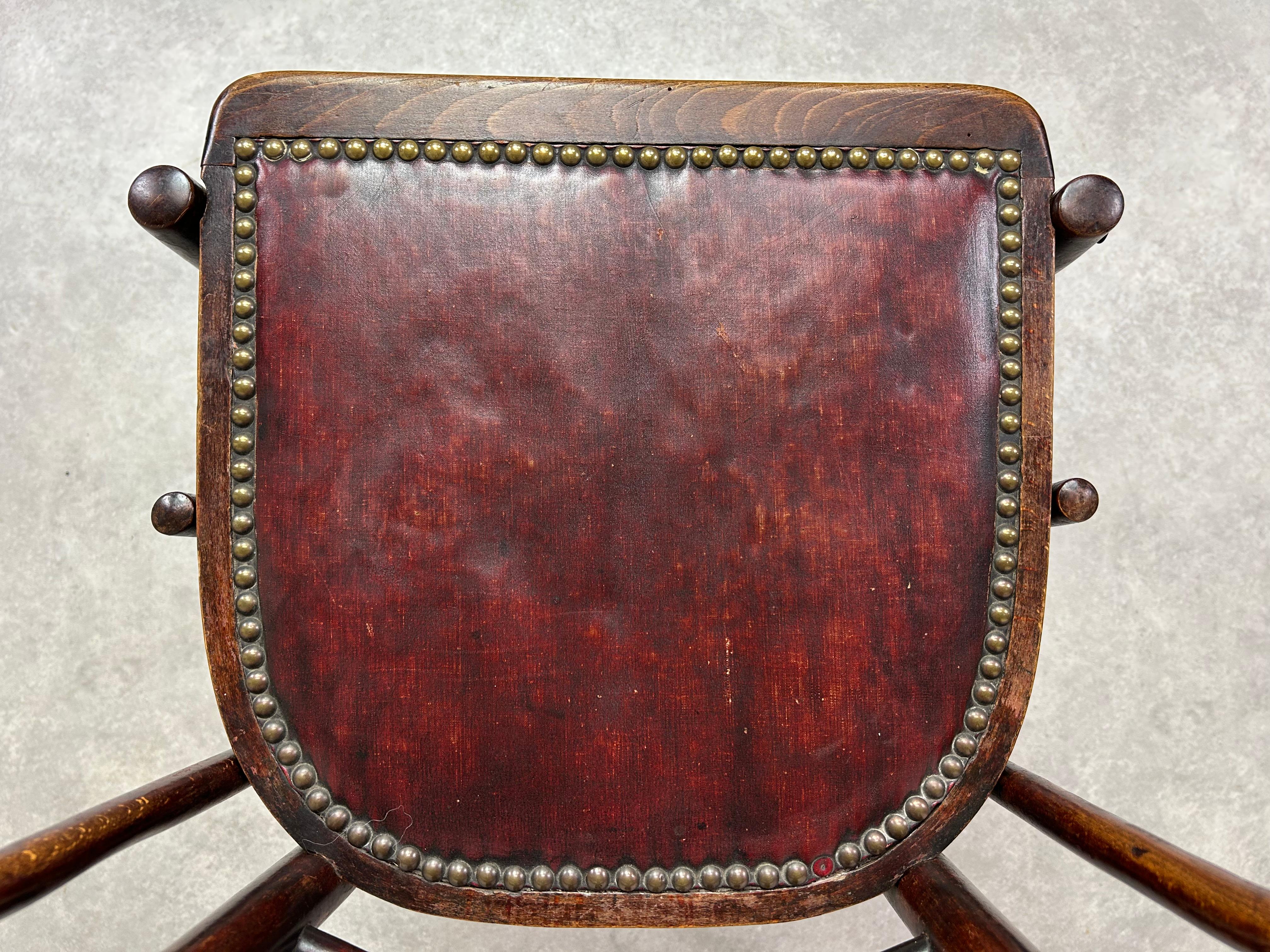 Début du 20ème siècle Chaises Jugendstil dans le style de Josef Hoffmann en vente