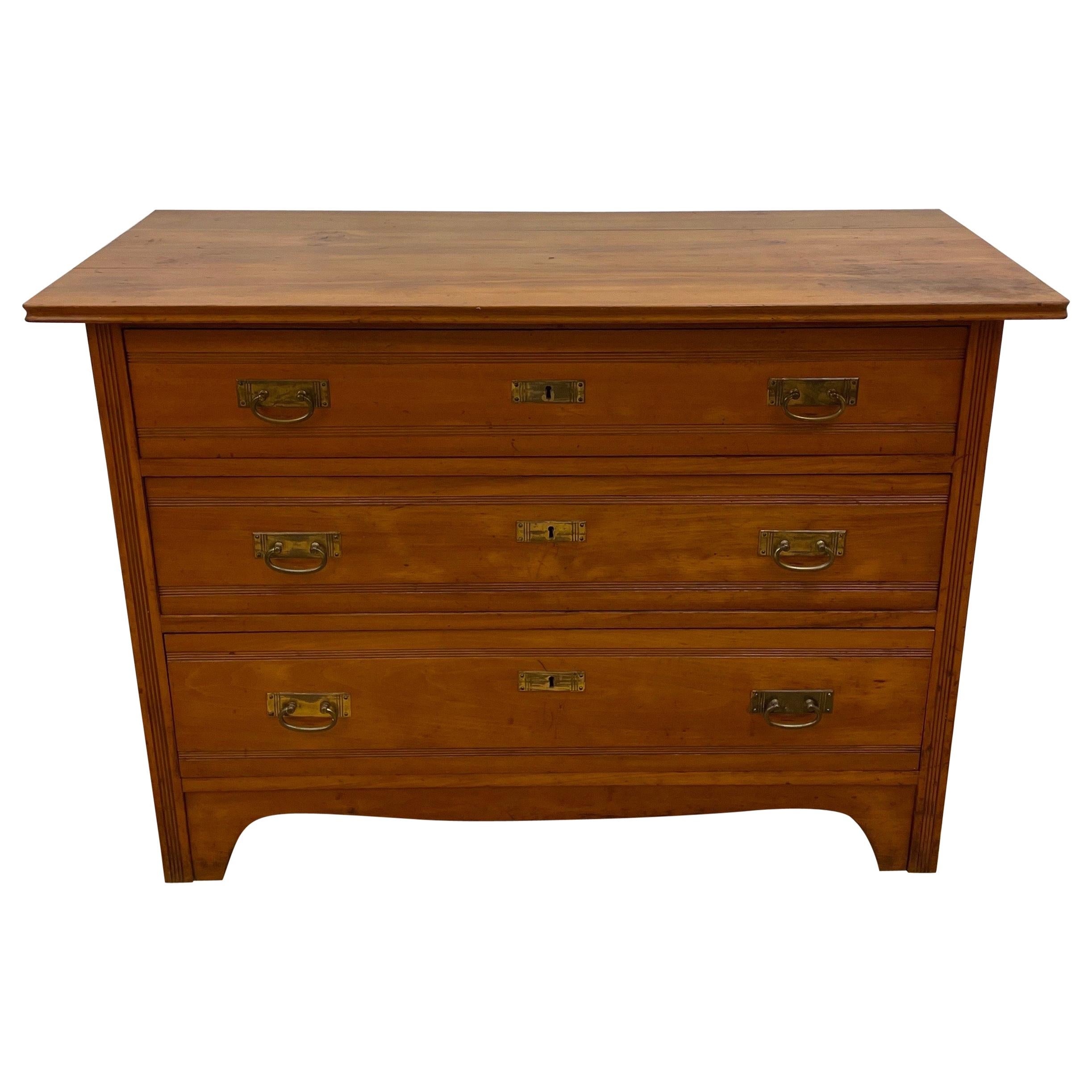 Jugendstil Chest of Drawers, Circa 1910 For Sale