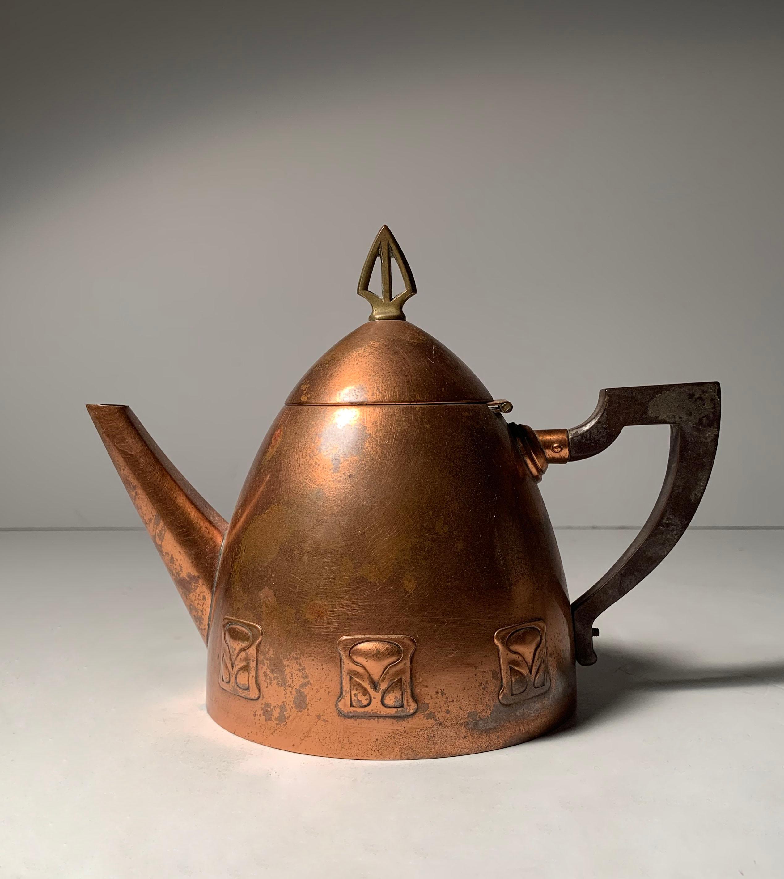 the brass teapot