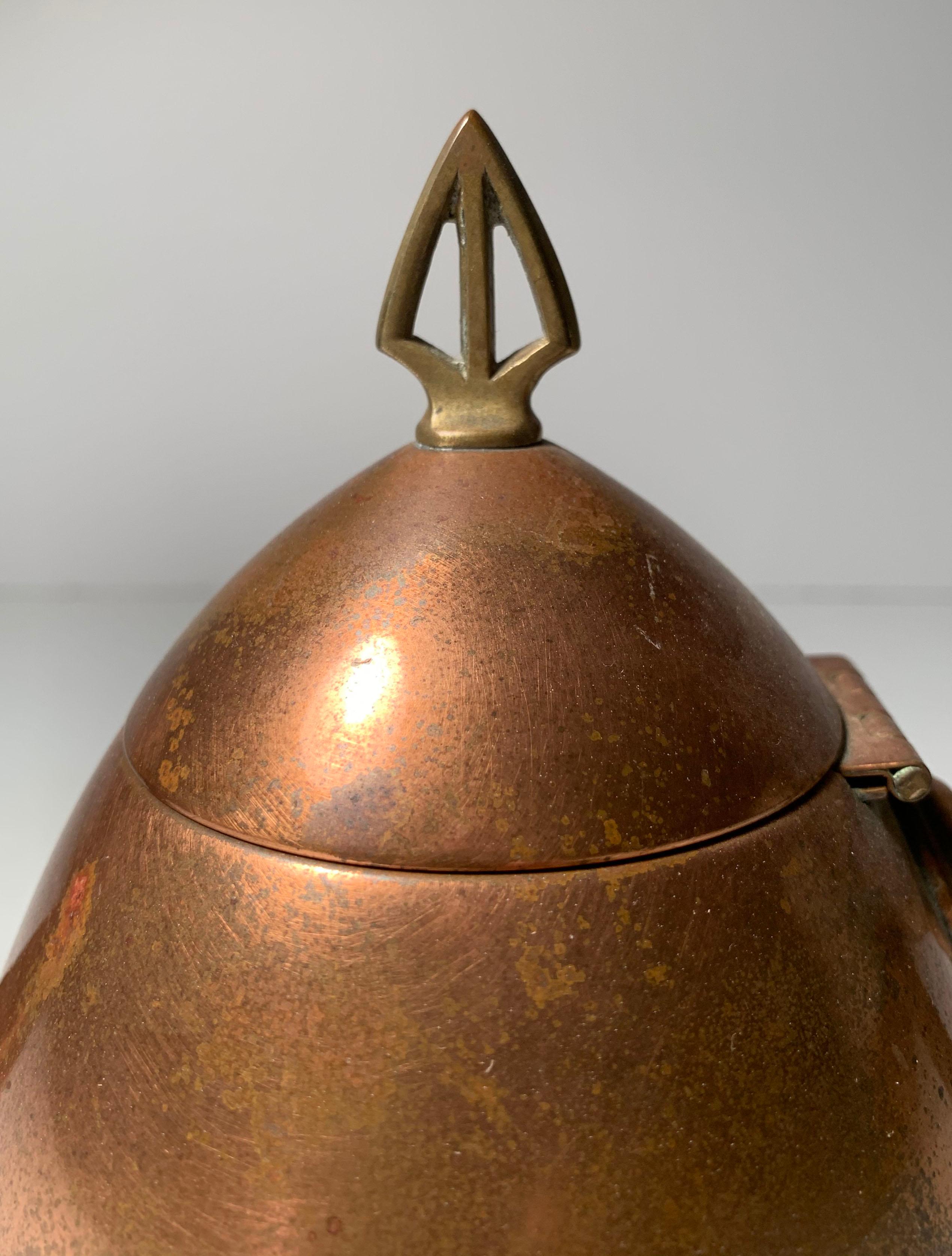 brass teapots