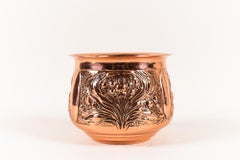 Jugendstil Copper Pot Around 1900s