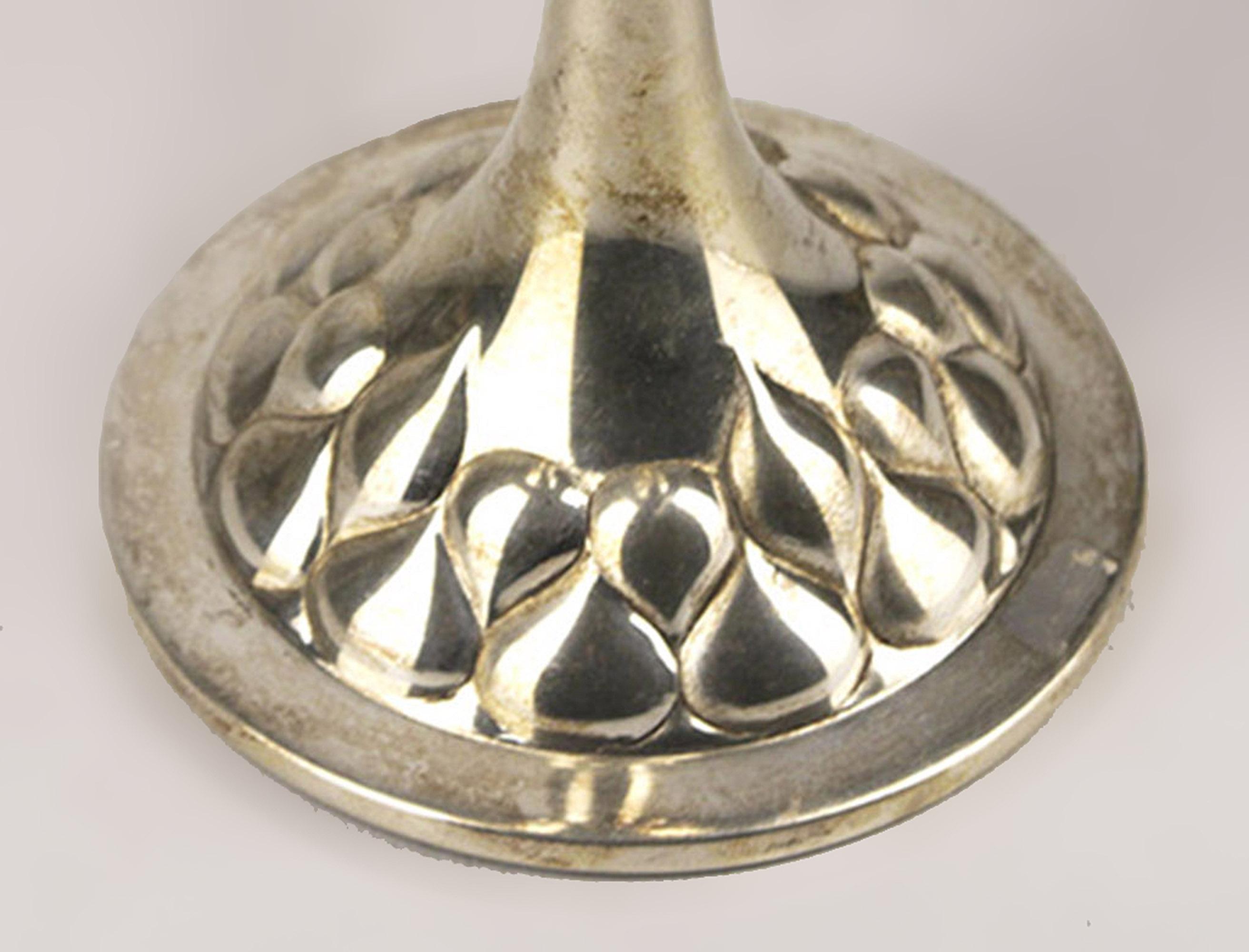 Vaso per trofei Jugendstil tedesco placcato in argento a forma di calice di WMF in vendita 1