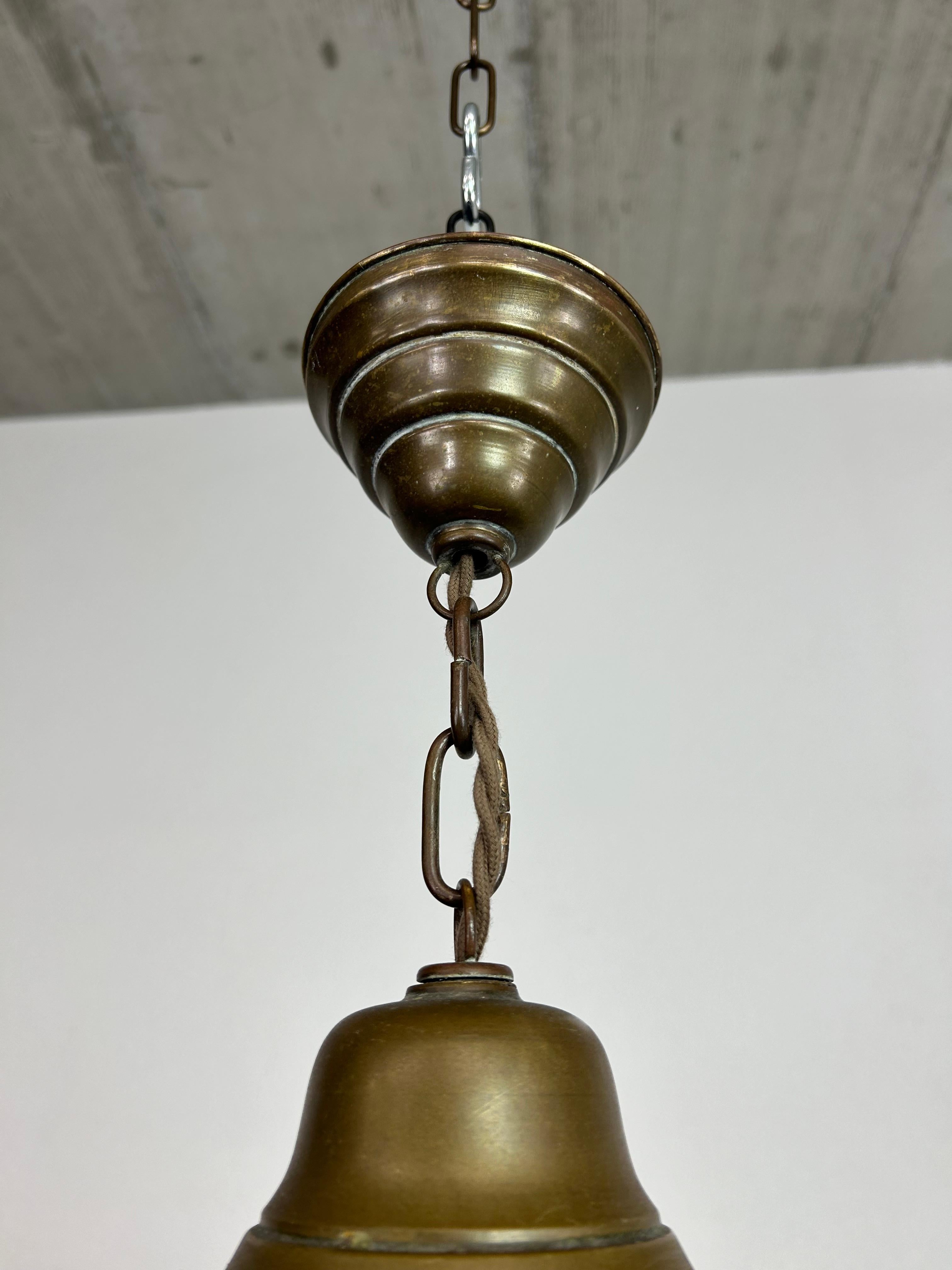 Jugendstil hanging lamp by Adolf Loos In Good Condition For Sale In Banská Štiavnica, SK