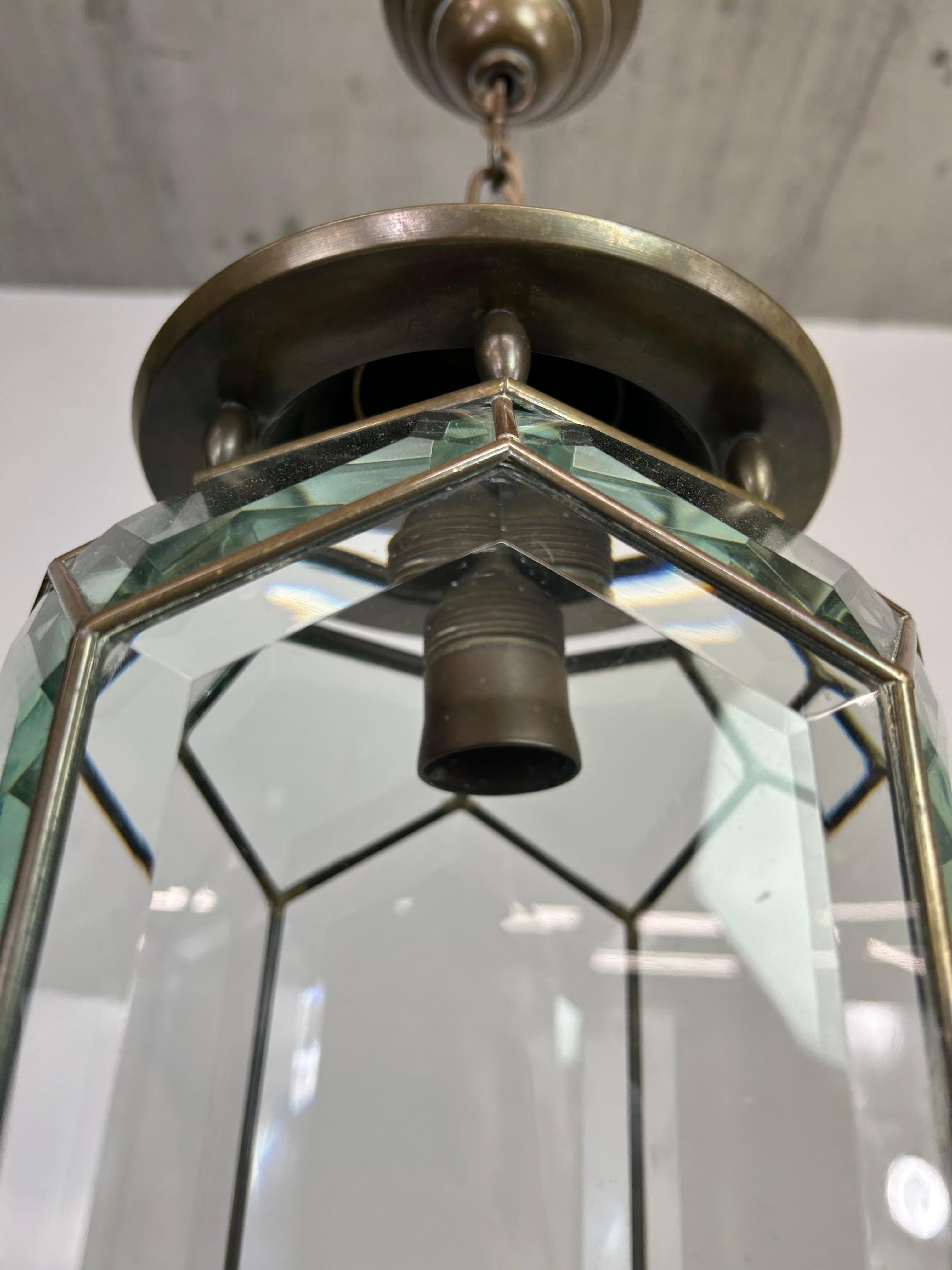 Jugendstil hanging lamp by Adolf Loos For Sale 3