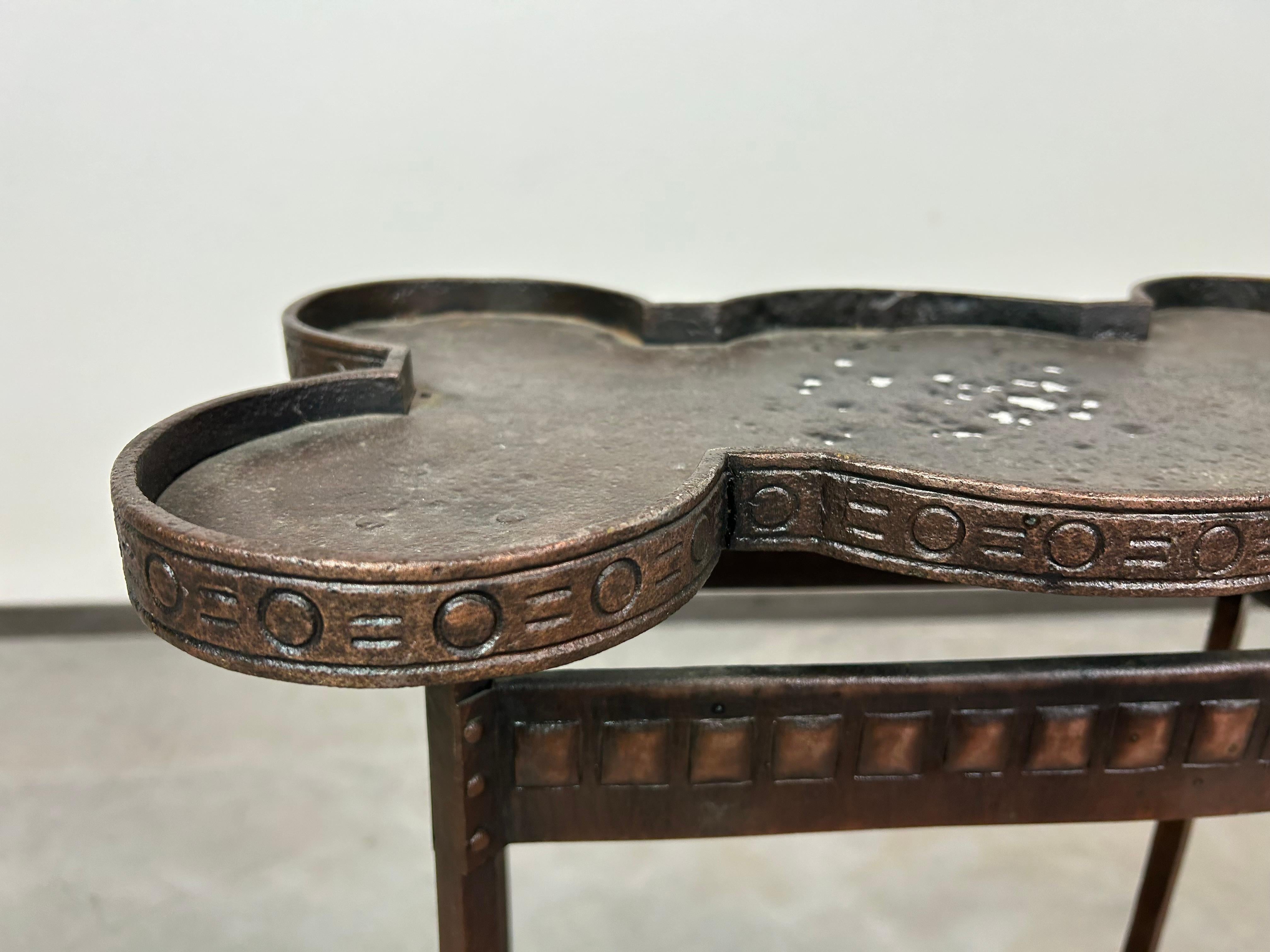 Metal Jugendstil jardiniere by A.Lebach Darmstadt Artists' Colony For Sale