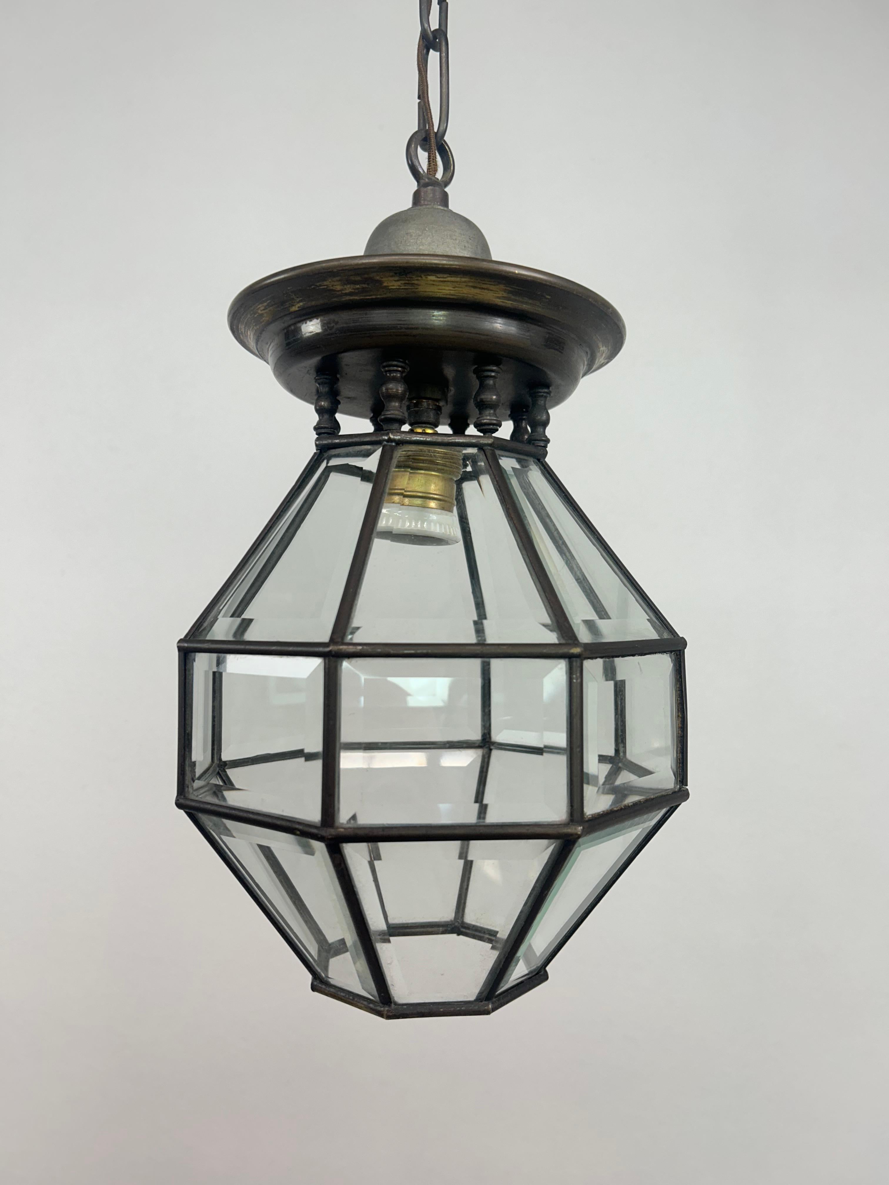 Jugendstil lantern by Adolf Loos In Good Condition For Sale In Banská Štiavnica, SK