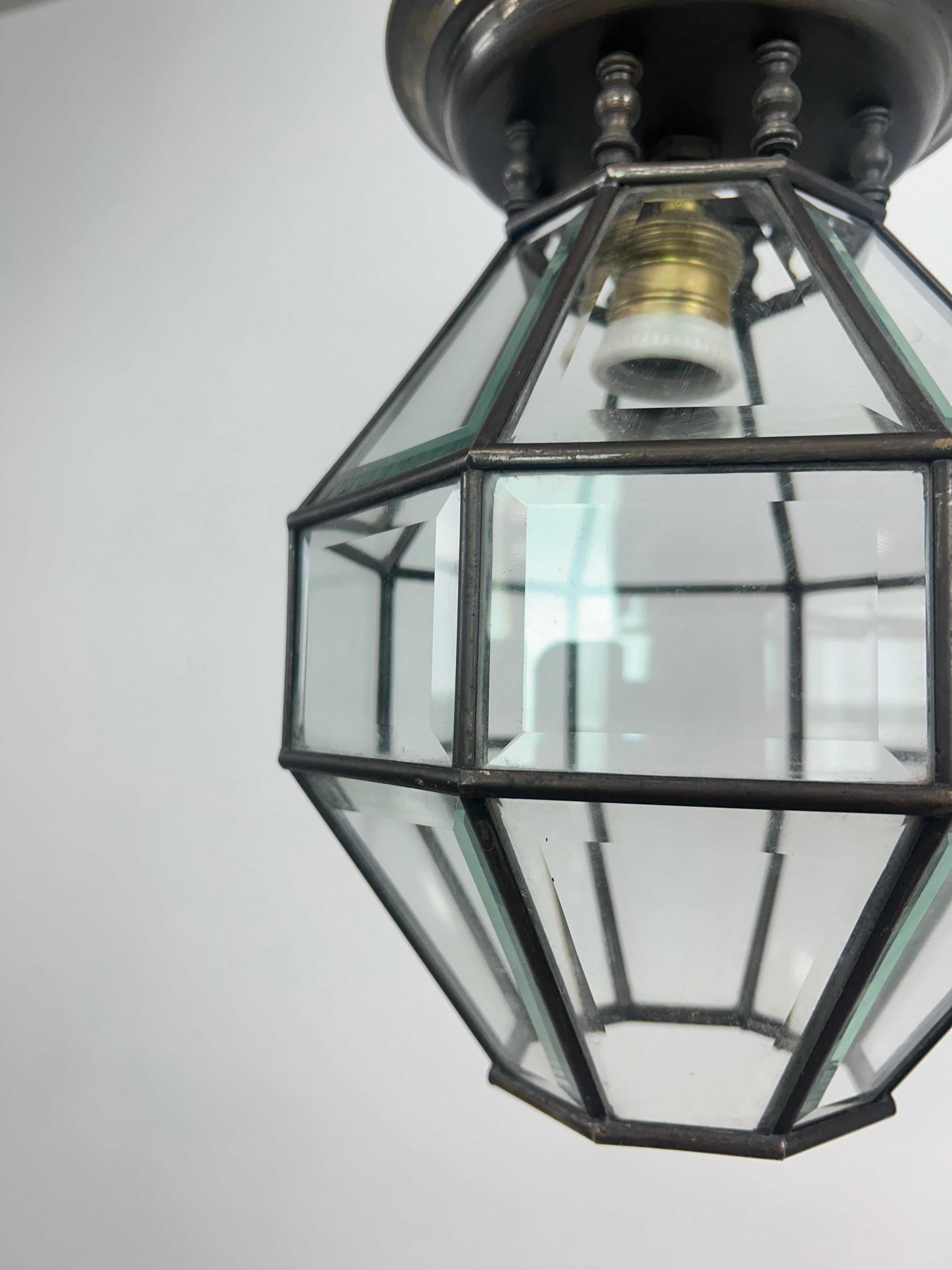 Jugendstil lantern by Adolf Loos For Sale 2