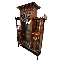 Jugendstil, Liberty, Art Nouveau, Vitrina, 1900