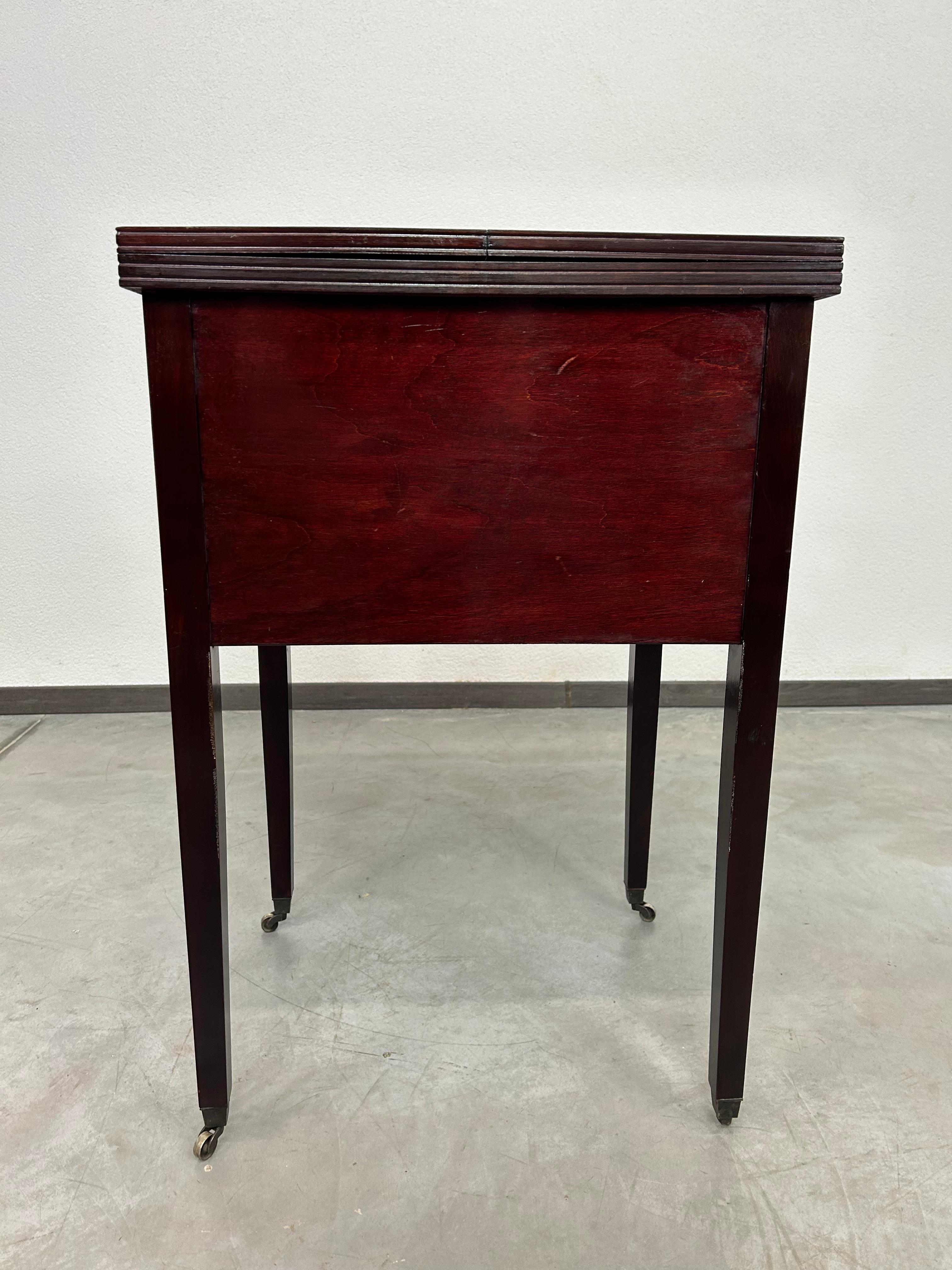 Jugendstil mahogany bar cabinet by Portois & Fix For Sale 6