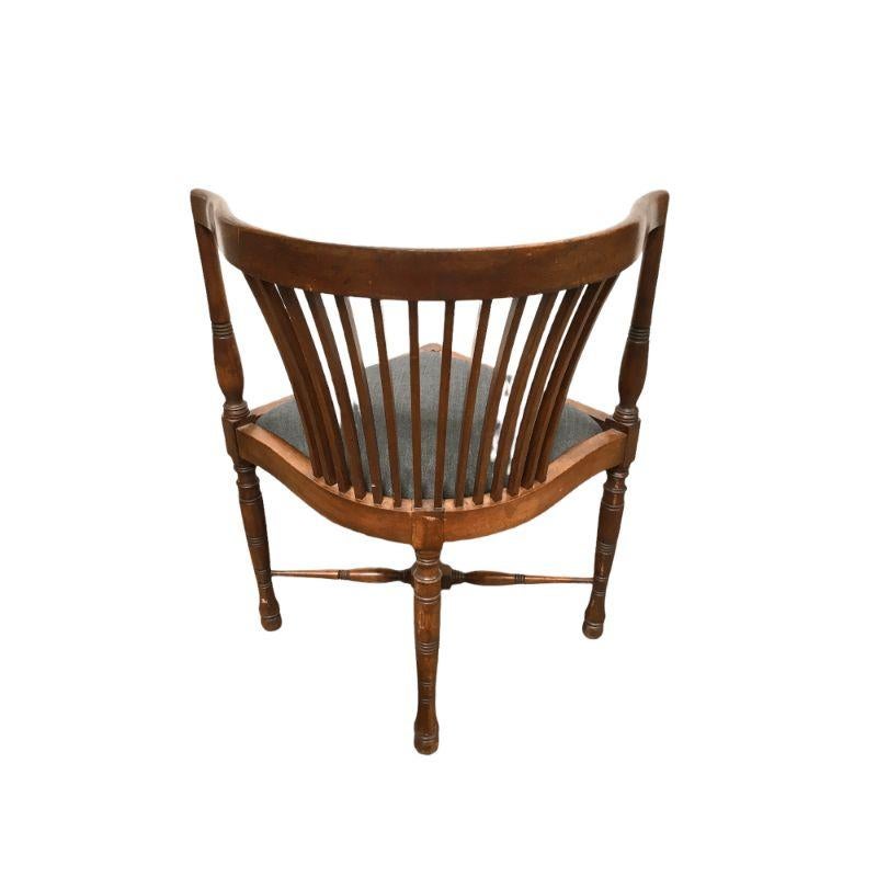 Jugendstil Maple Wood Corner Chair with Upholstered Seat by Adolf Loos, c. 1900 For Sale 2