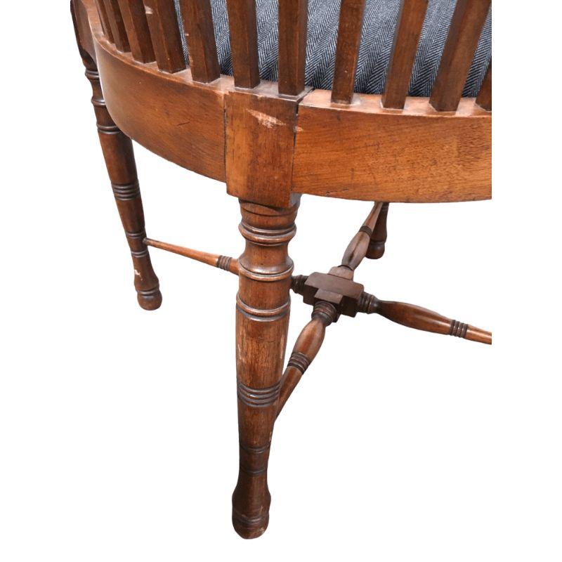Jugendstil Maple Wood Corner Chair with Upholstered Seat by Adolf Loos, c. 1900 For Sale 3