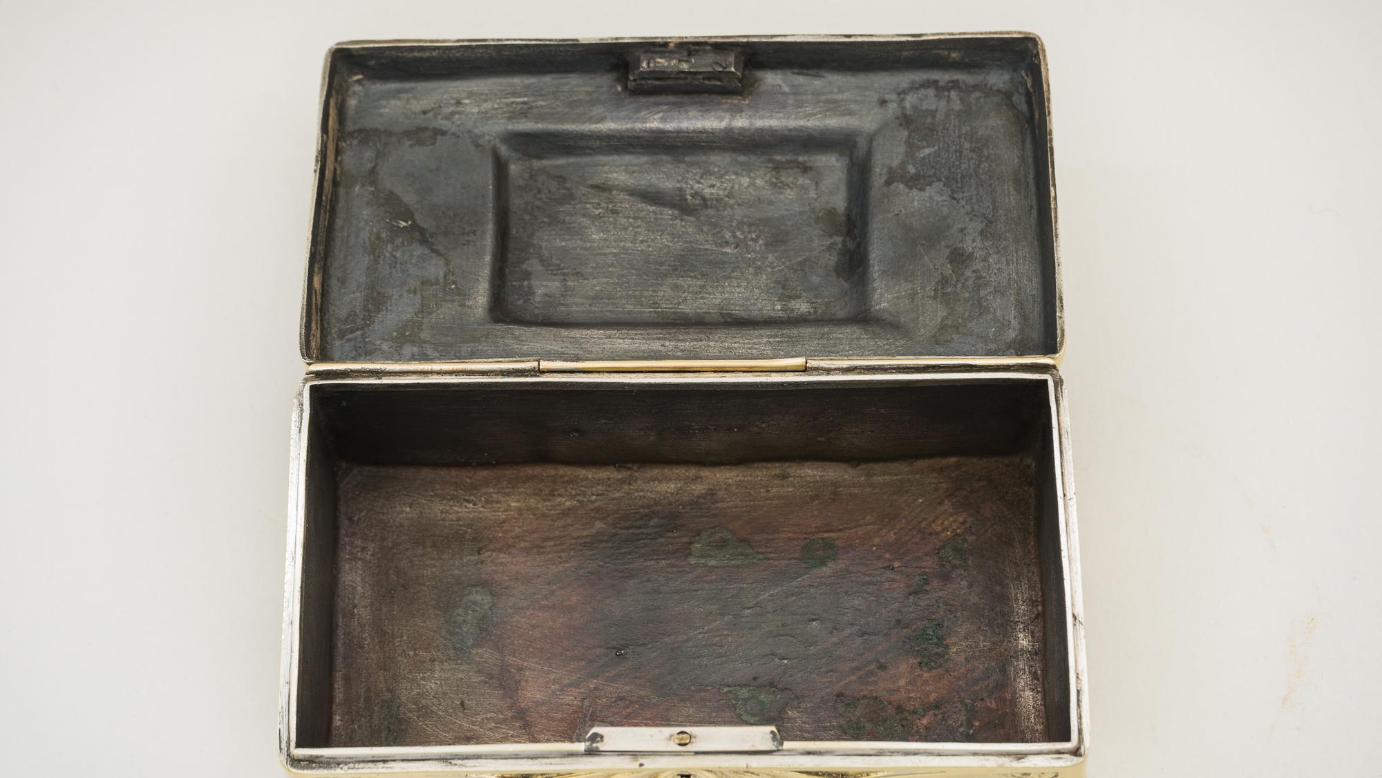 Jugendstil Massive Jewelry Box, Vienna, circa 1908s 6
