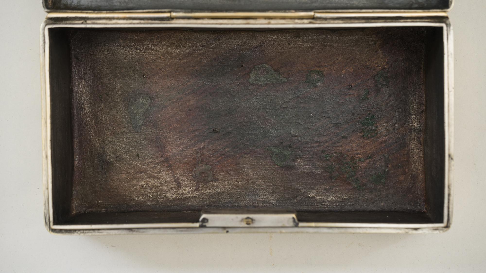 Jugendstil Massive Jewelry Box, Vienna, circa 1908s 7
