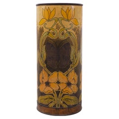Jugendstil Metal Umbrella stand 1925 Germany