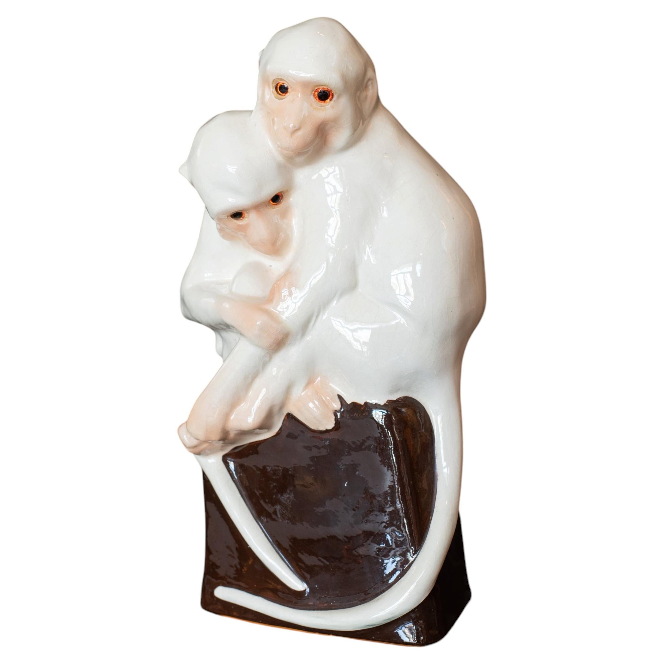 Jugendstil "Monkey Perfume Lamp" by Weiner Werkstatte