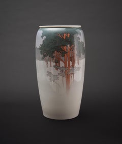Jugendstil Monumental Winter Vase by Theodor Schmutz-Baudiss for KPM