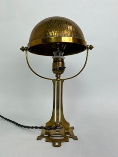 Jugendstil mushroom desk lamp