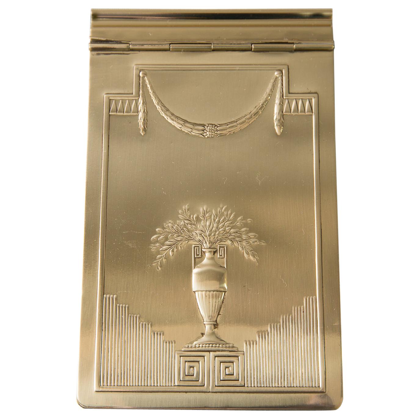 Hermès Leather Notepad For Sale at 1stDibs