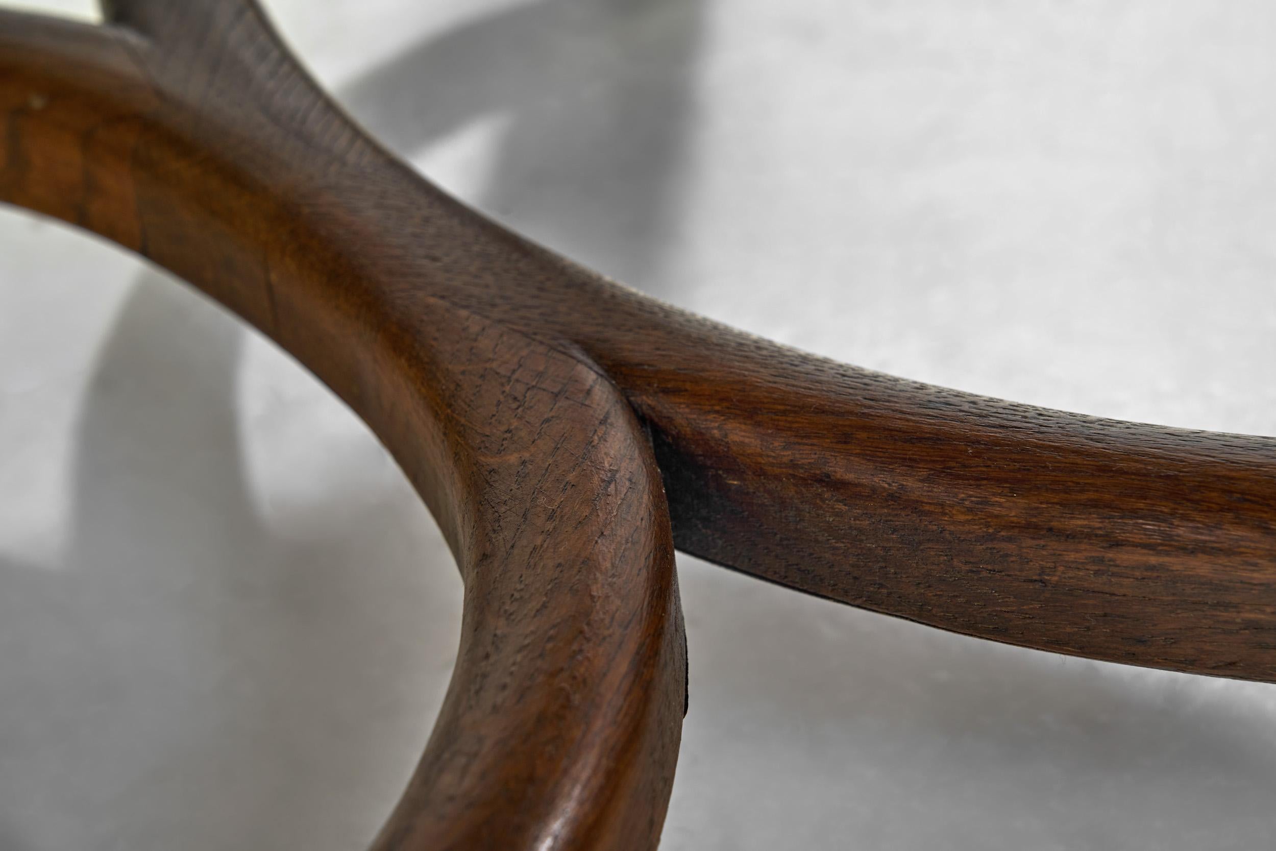 Jugendstil Oak Armchair by Nordiska Kompaniet, Sweden 1913 For Sale 8
