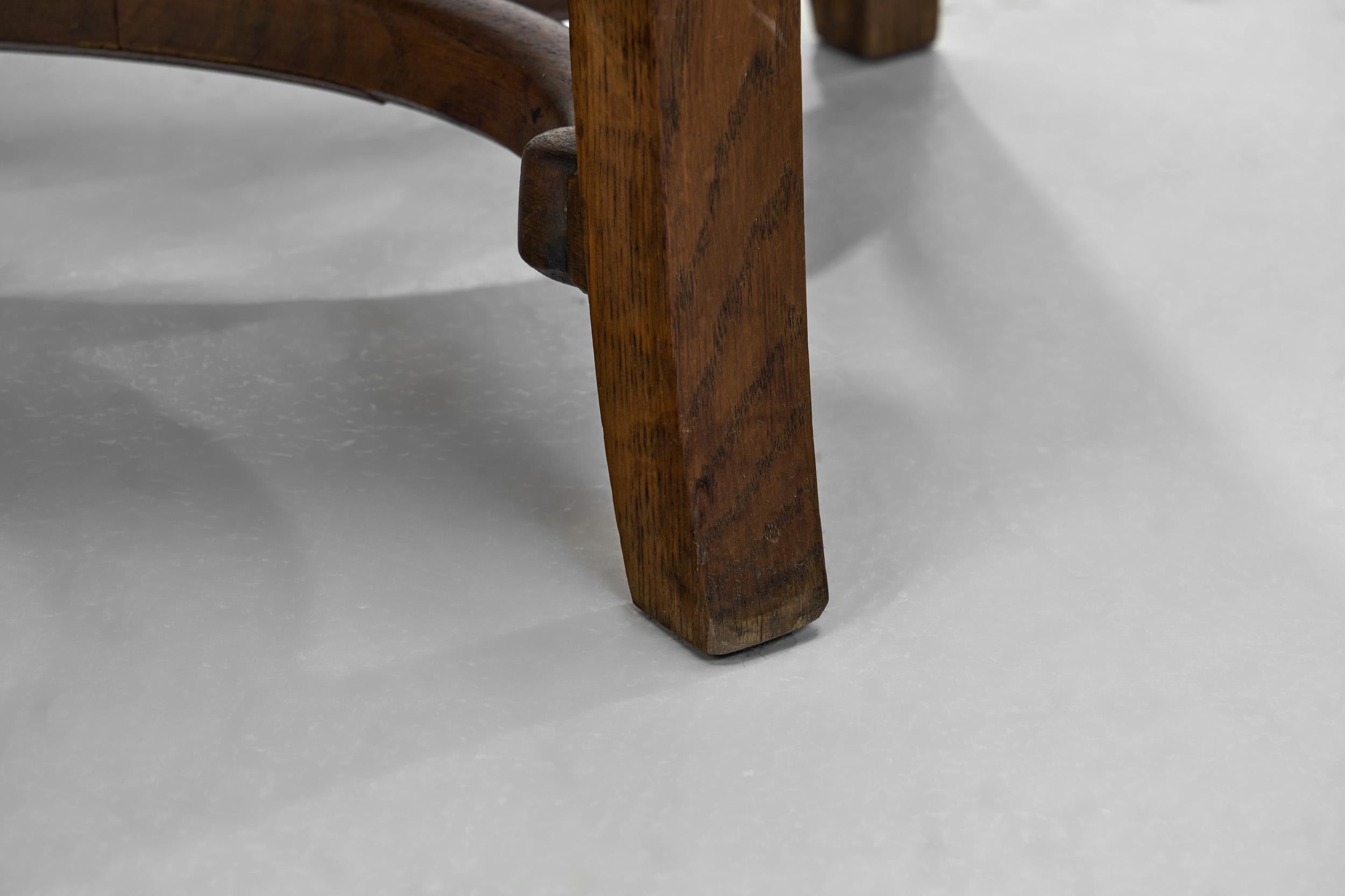Jugendstil Oak Armchair by Nordiska Kompaniet, Sweden 1913 For Sale 11