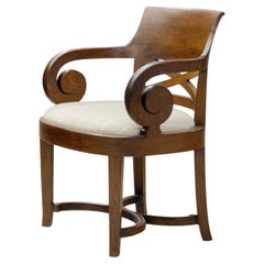 Jugendstil Oak Armchair by Nordiska Kompaniet, Sweden 1913