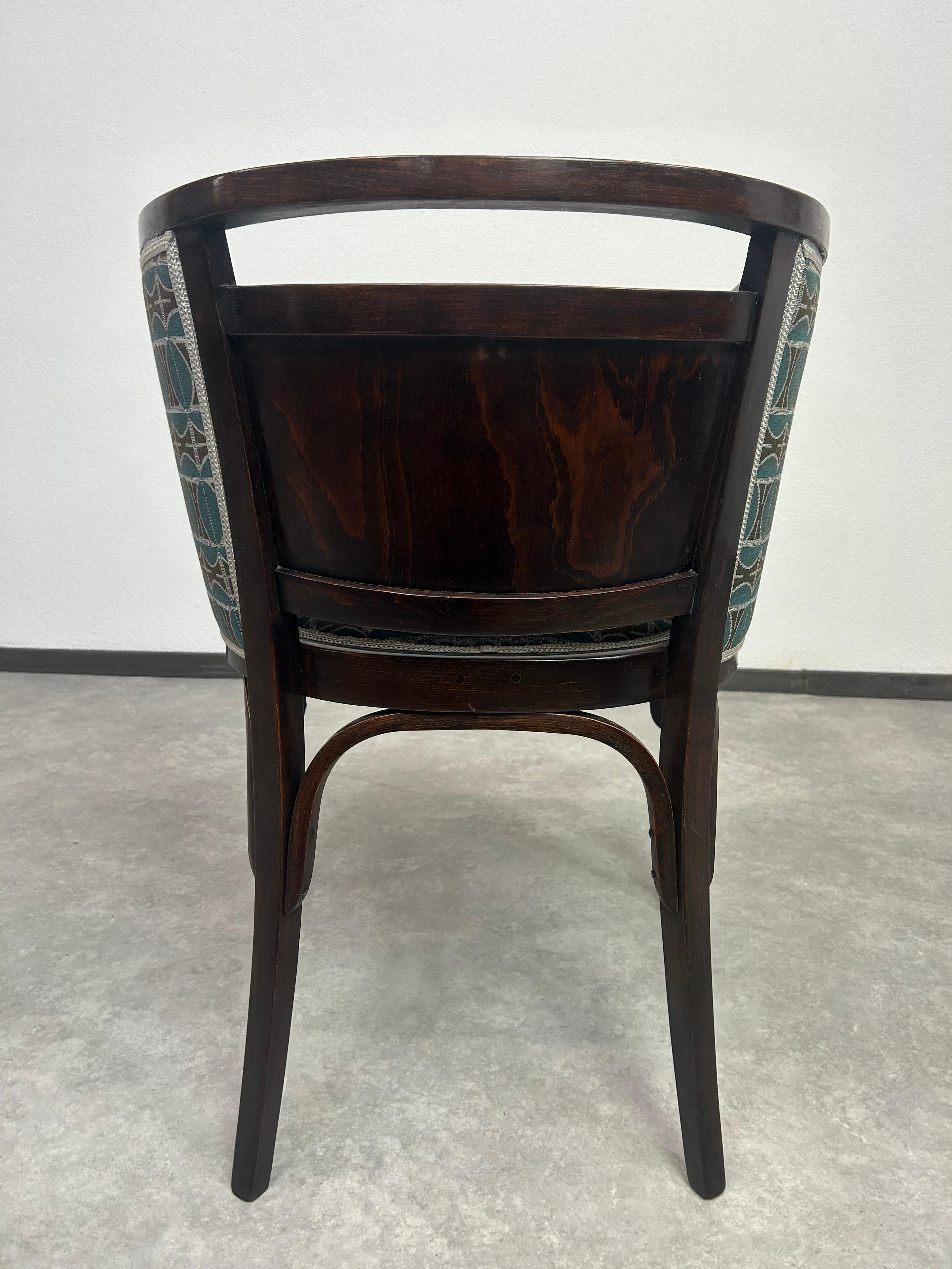 Silla de oficina Jugendstil de Otto Wagner para J&J Kohn en venta 4