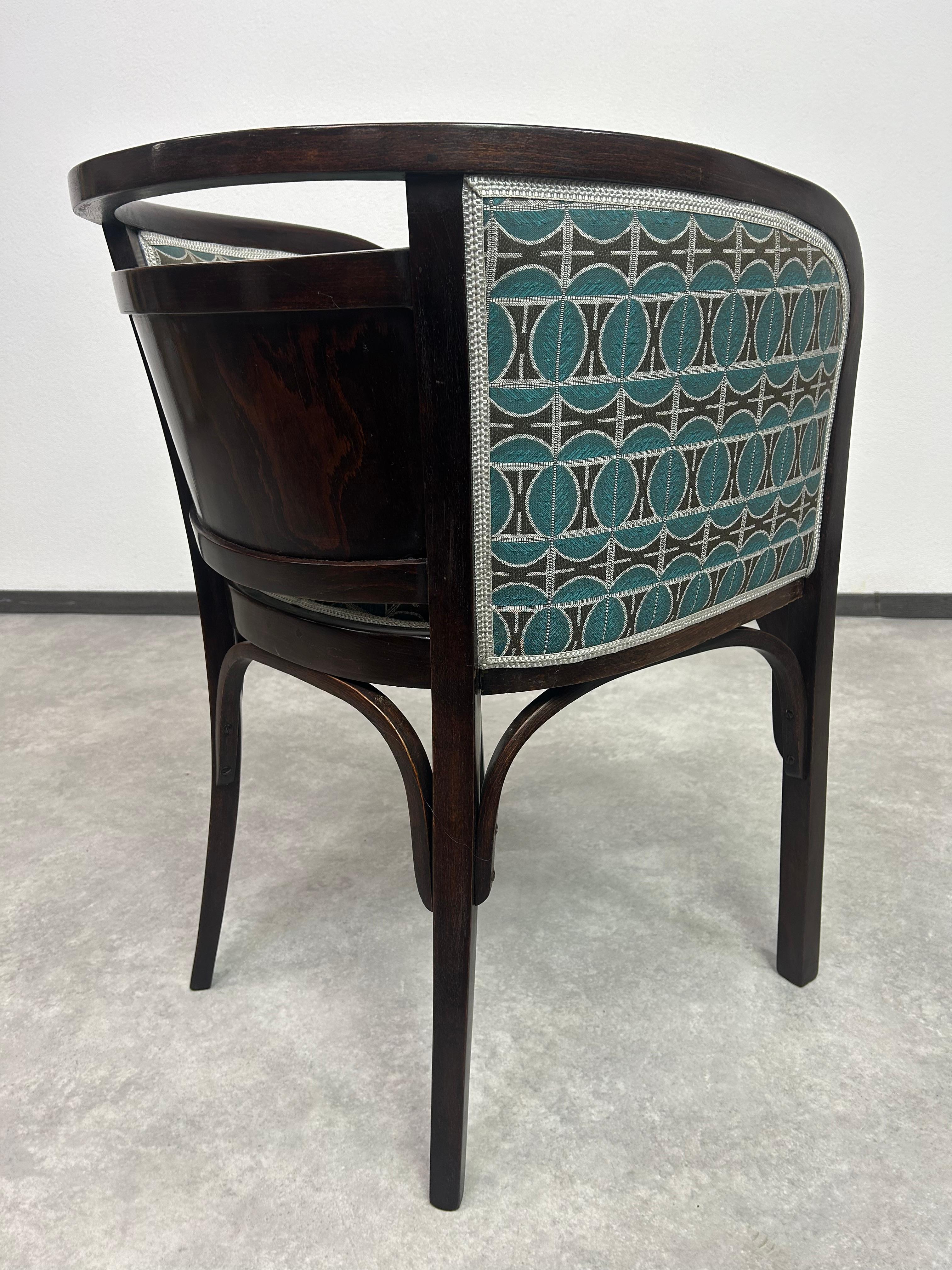 Silla de oficina Jugendstil de Otto Wagner para J&J Kohn en venta 5
