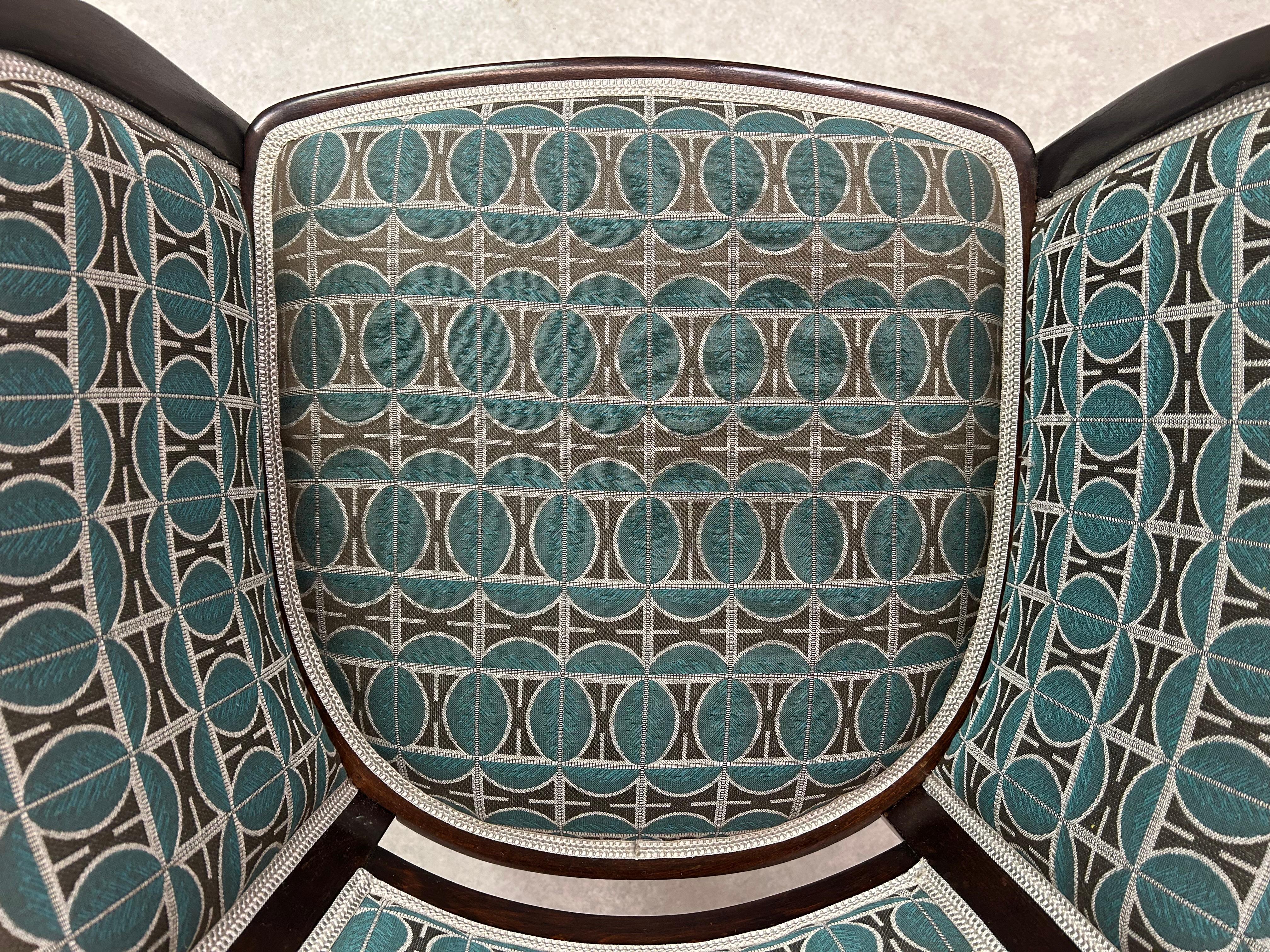 Silla de oficina Jugendstil de Otto Wagner para J&J Kohn Austríaco en venta