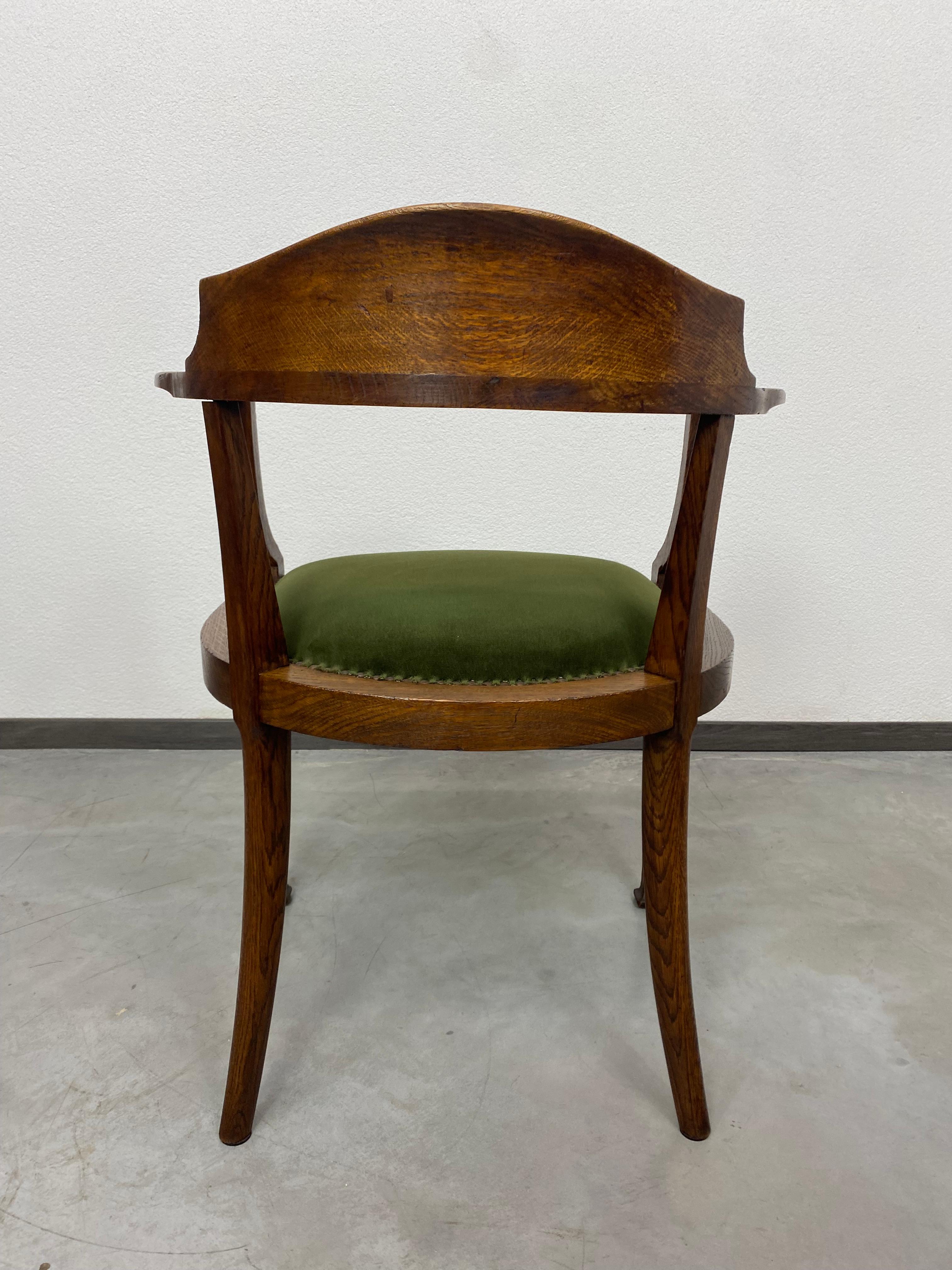 Jugendstil office chair For Sale 4